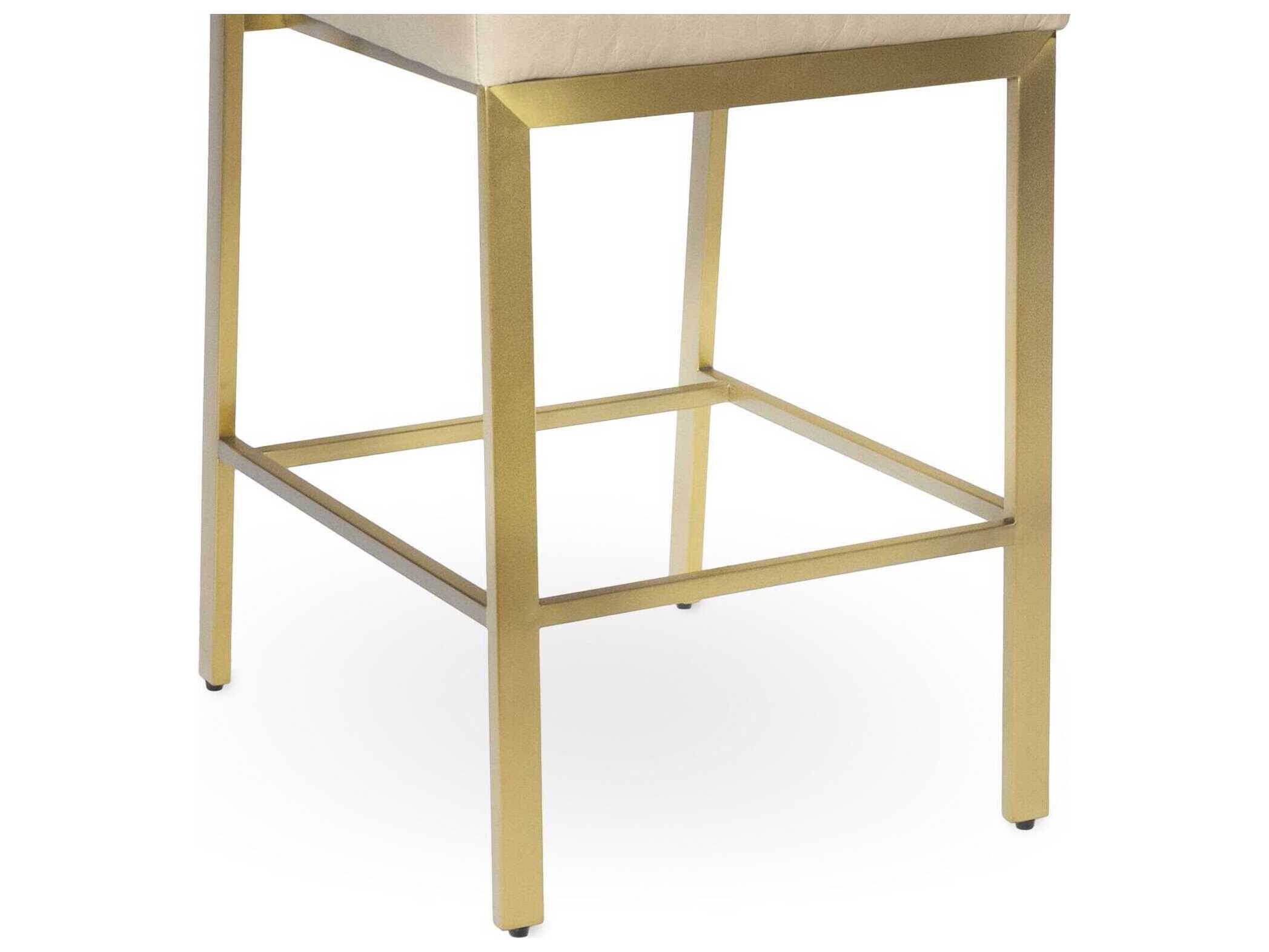 Regina Andrew Chantal Cappuccino Leather Counter Stool