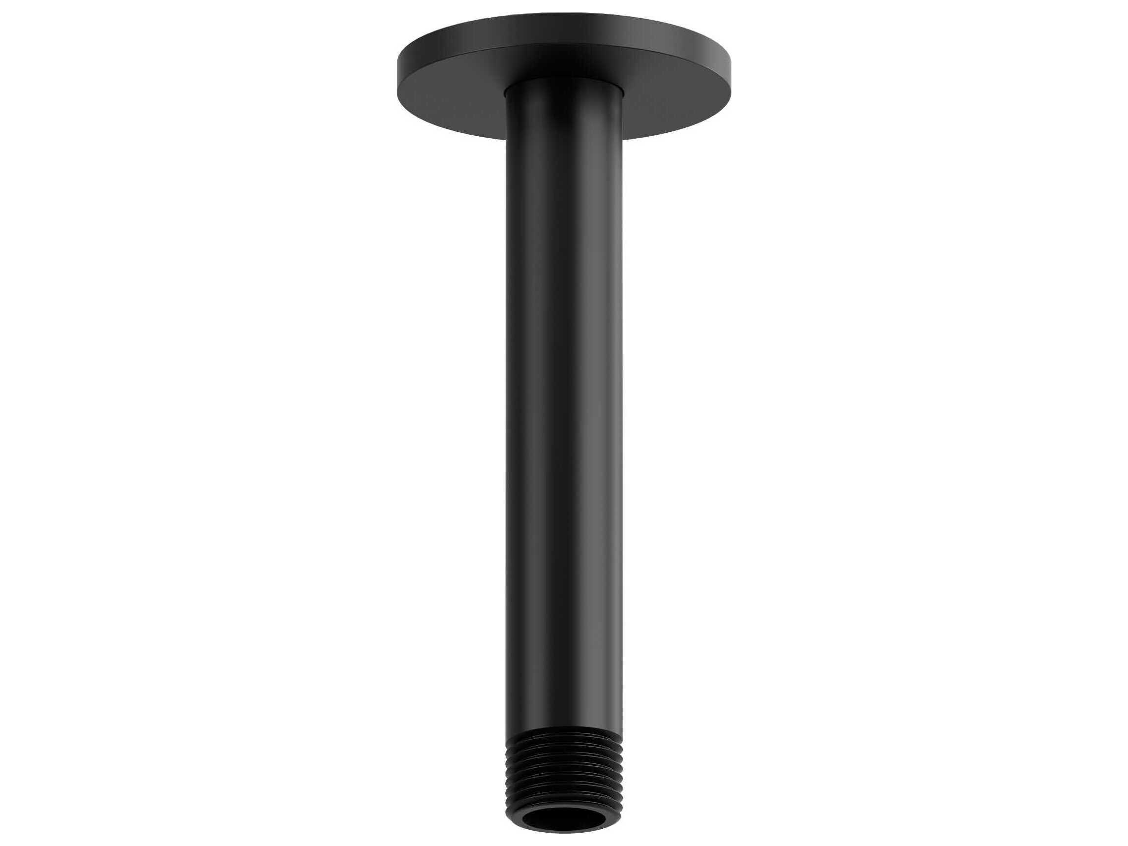 Riobel Black Ceiling Mount Shower Arm
