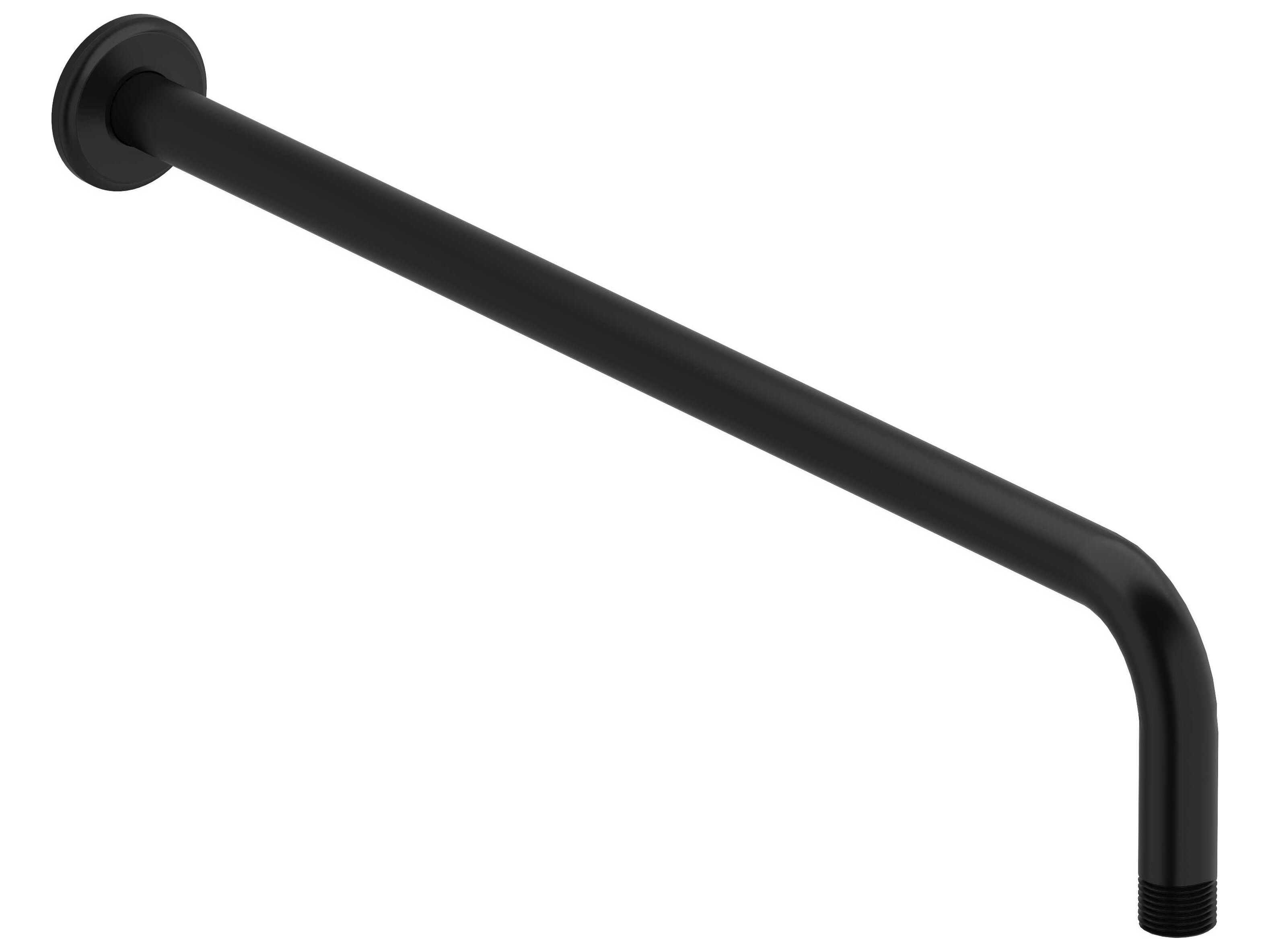 Riobel Black Reach Wall Mount Shower Arm