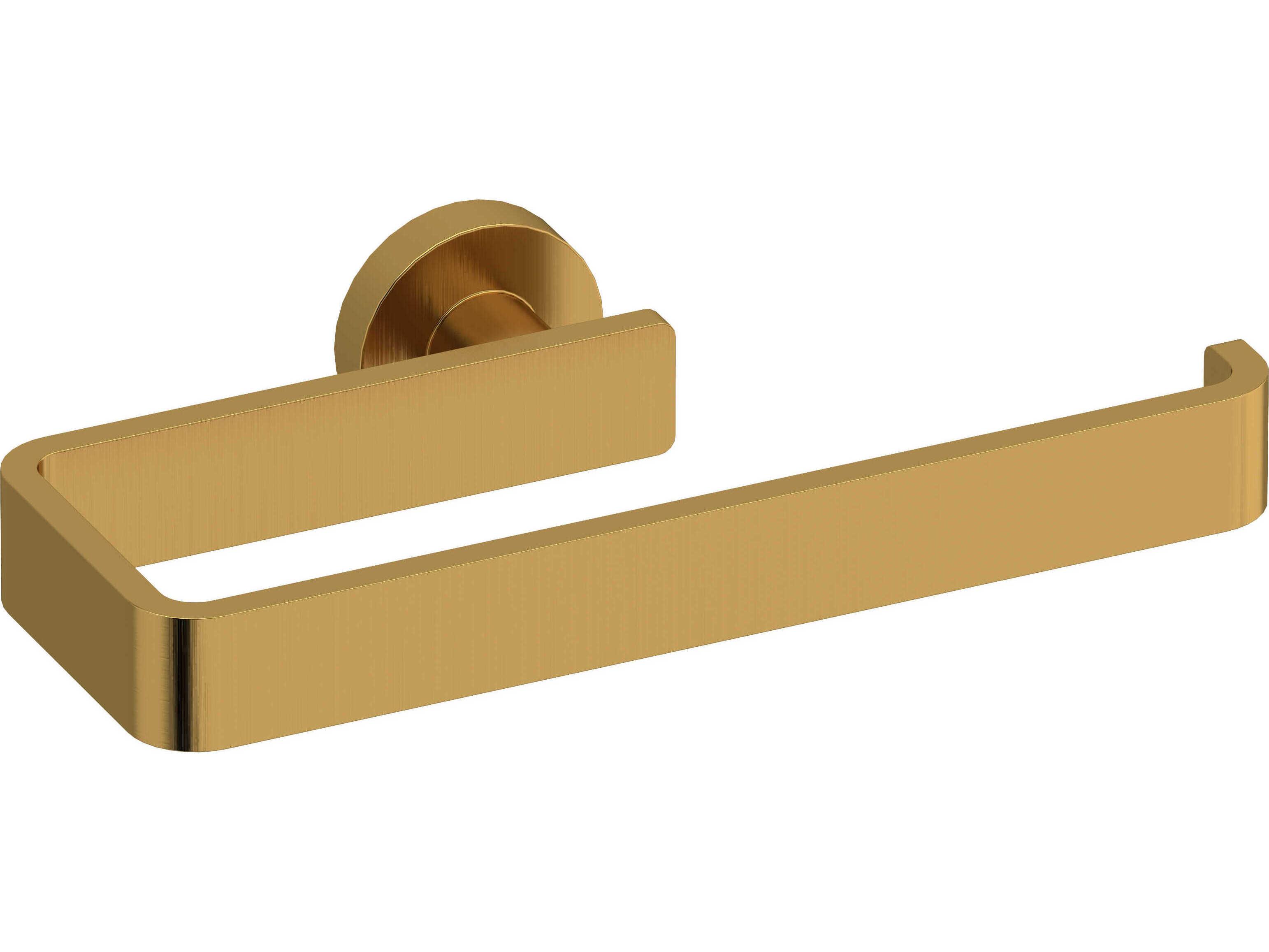 Riobel Paradox Brushed Gold Towel Holder