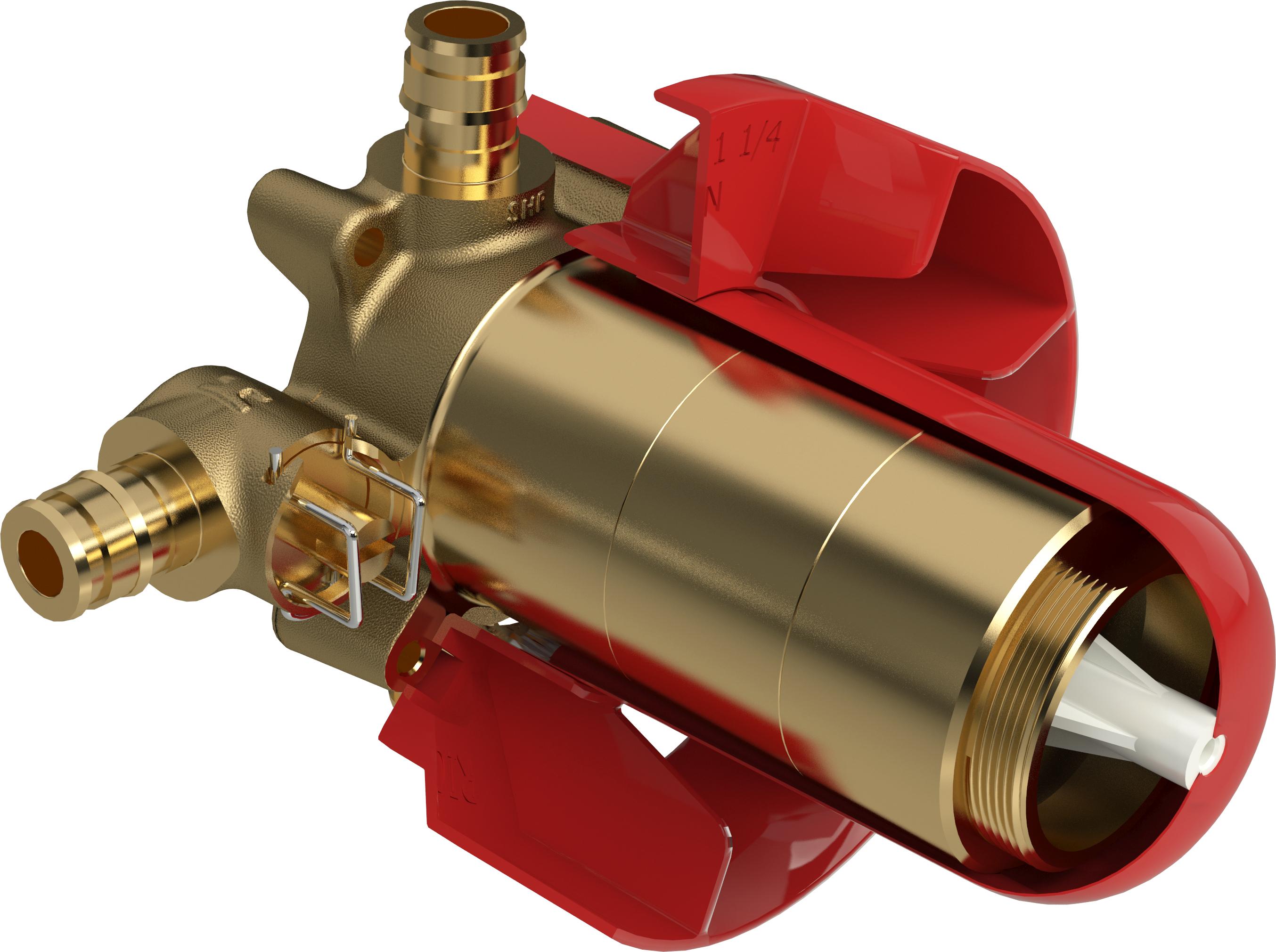 Riobel 2-way Type T/P Thermostatic/pressure Balance Coaxial Valve Rough EXPANSION PEX
