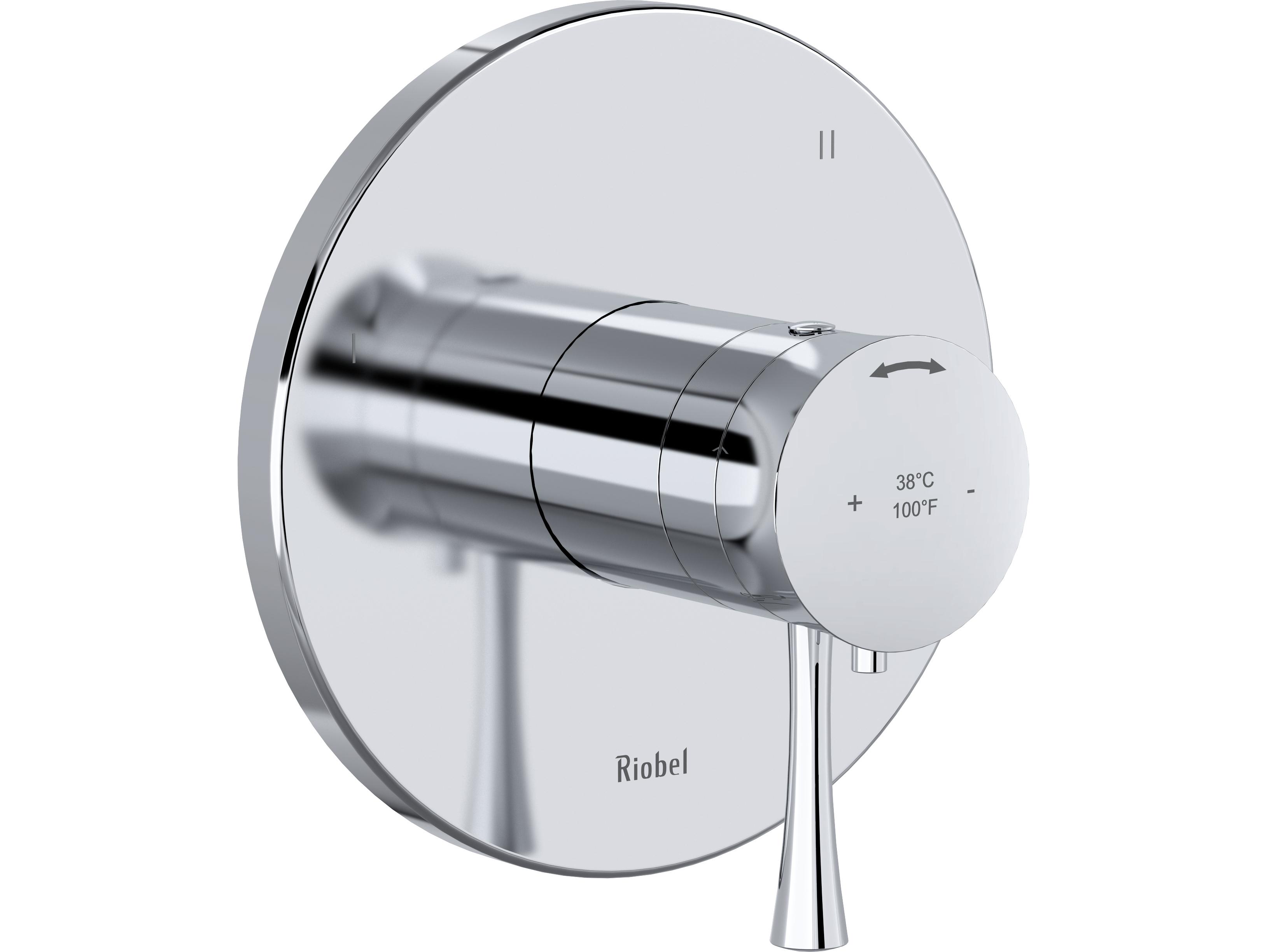 Riobel Edge 3-way Type T/P Coaxial Valve 