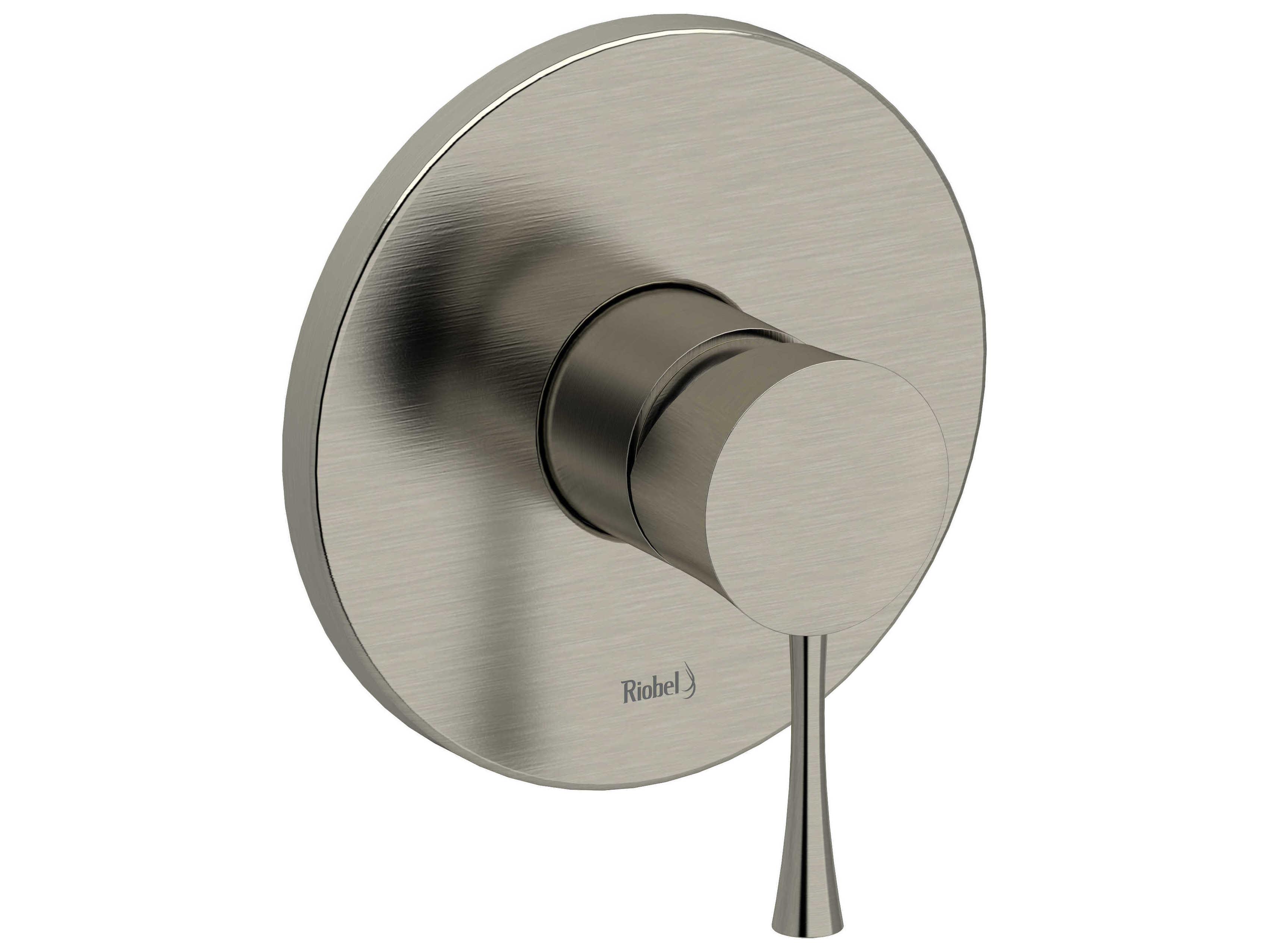 Riobel Edge Brushed Nickel Type P Pressure Balance Valve Trim
