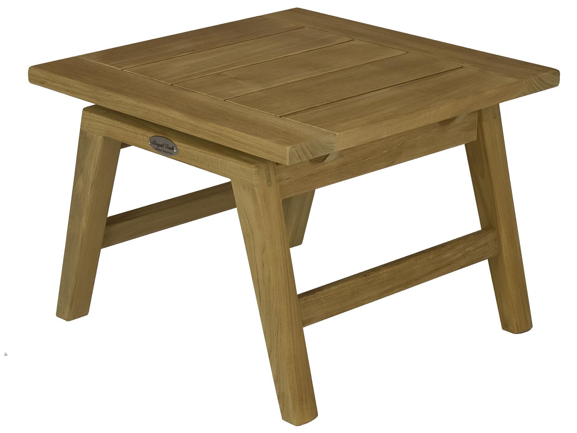 Royal Teak Collection Admiral Square Patio End Table