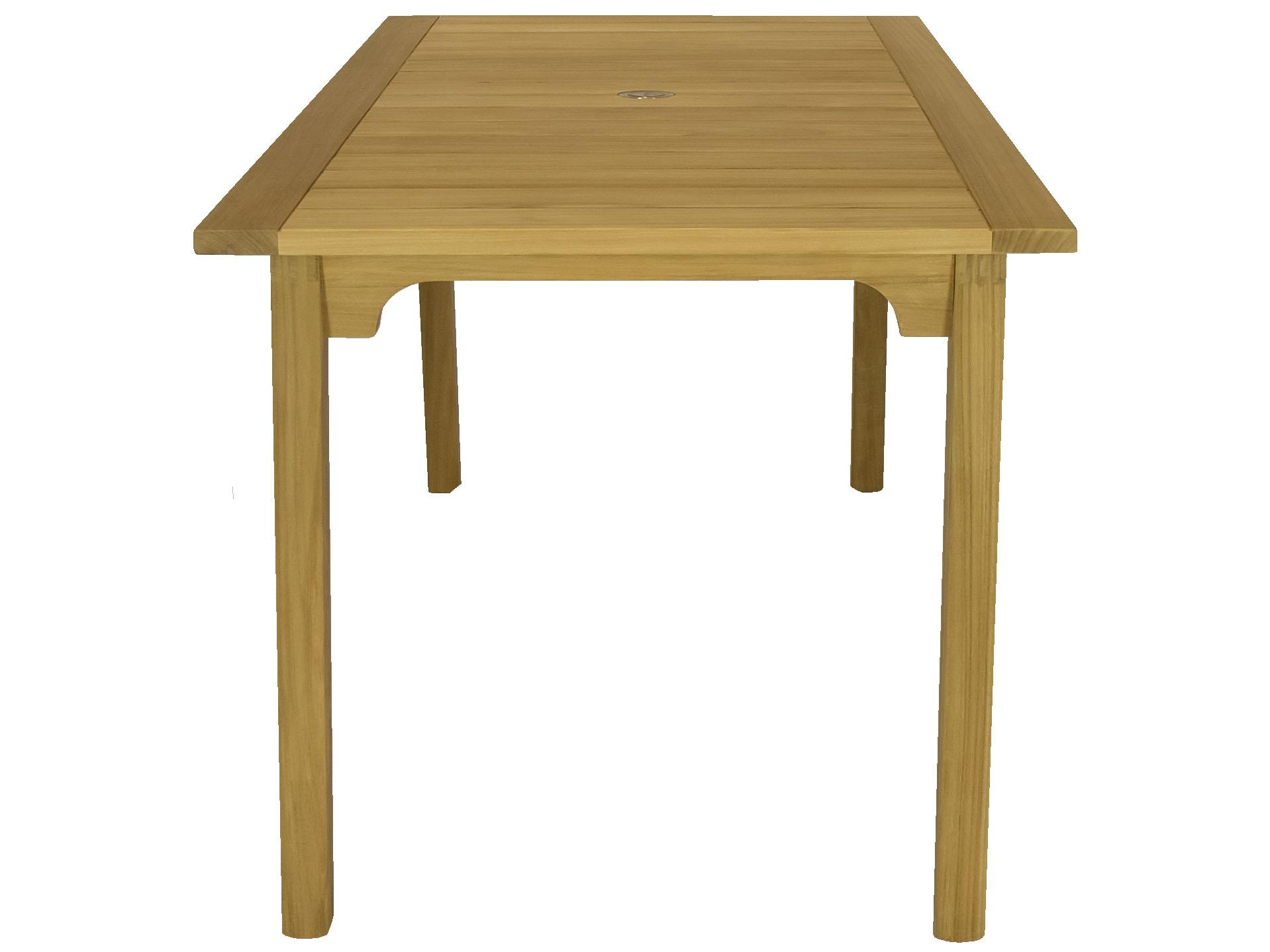 Royal Teak Collection Admiral Rectangular Patio Dining Table