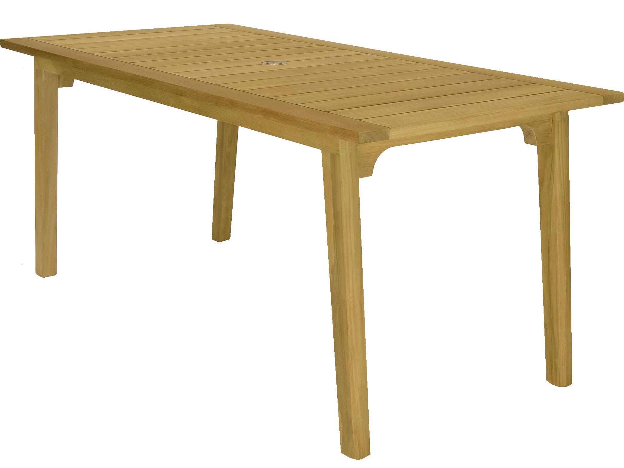 Royal Teak Collection Admiral Rectangular Patio Dining Table
