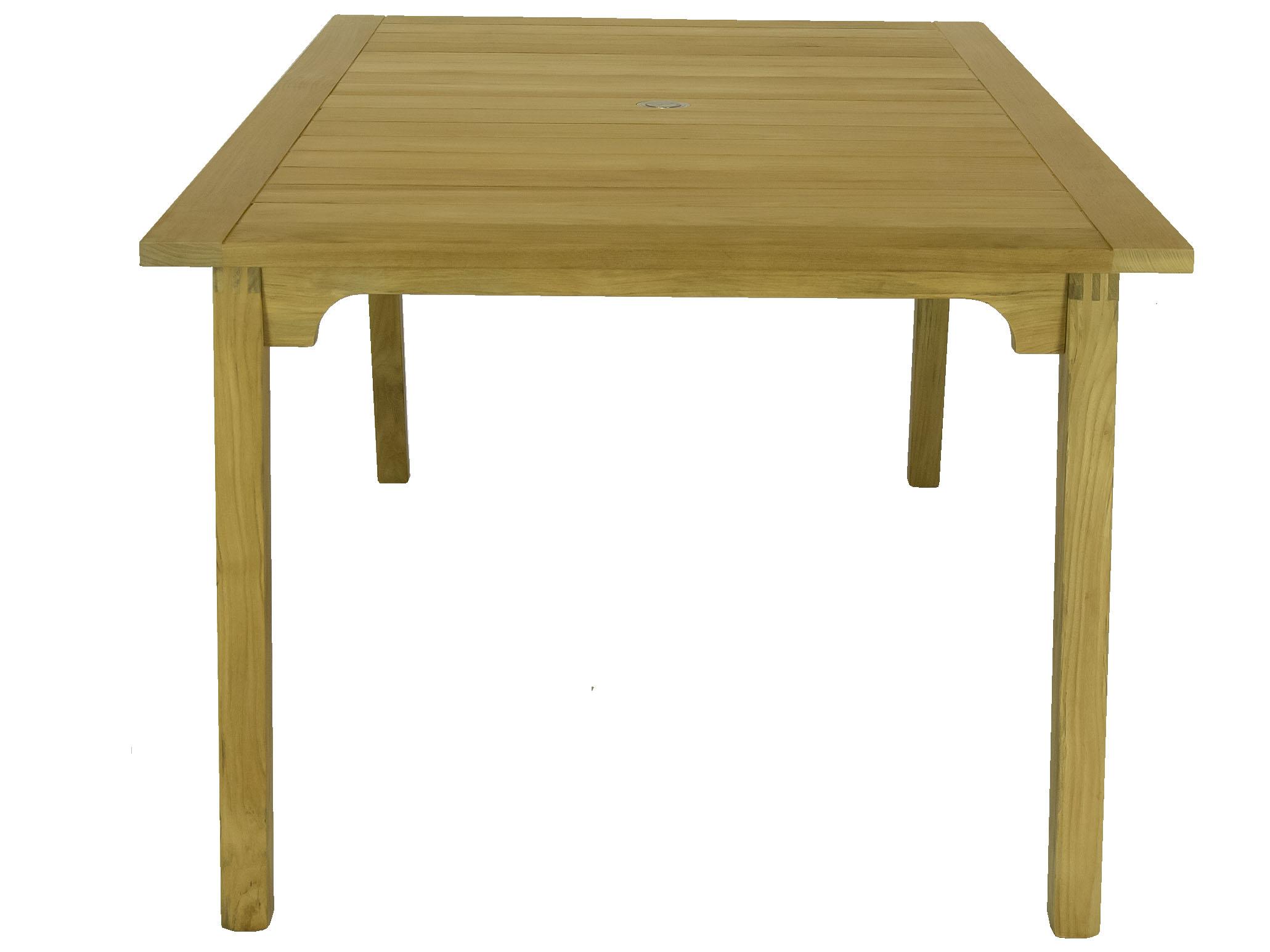 Royal Teak Collection Admiral Rectangular Outdoor Dining Table