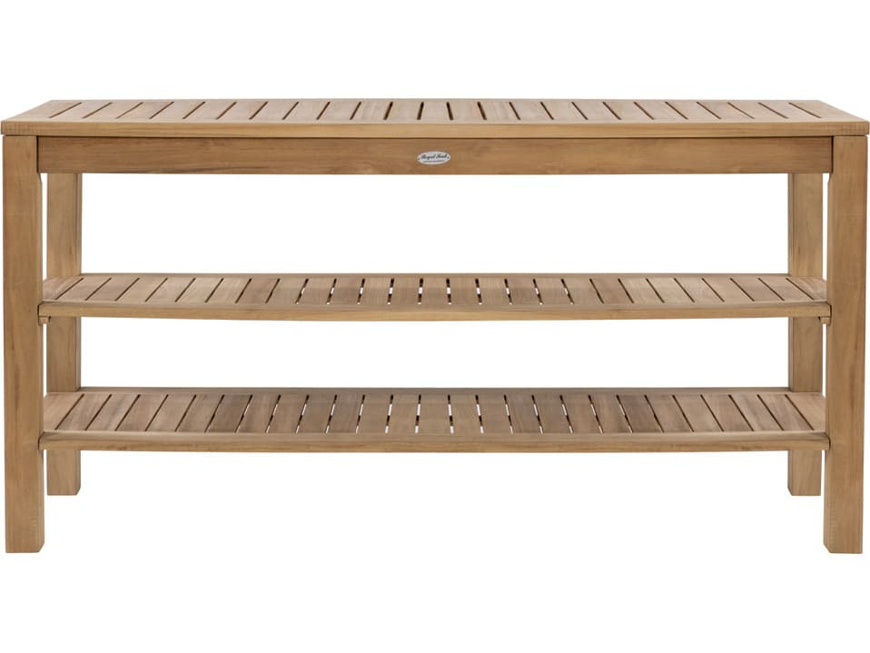 Royal Teak Collection Classic Teak Rectangular Console Table