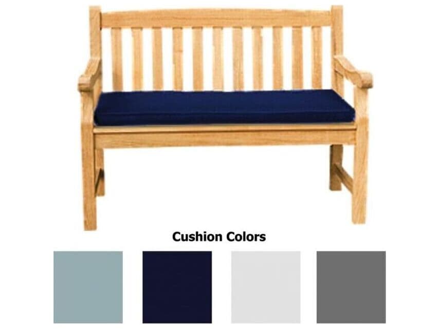 Royal Teak Collection Two Seater Cushion-White