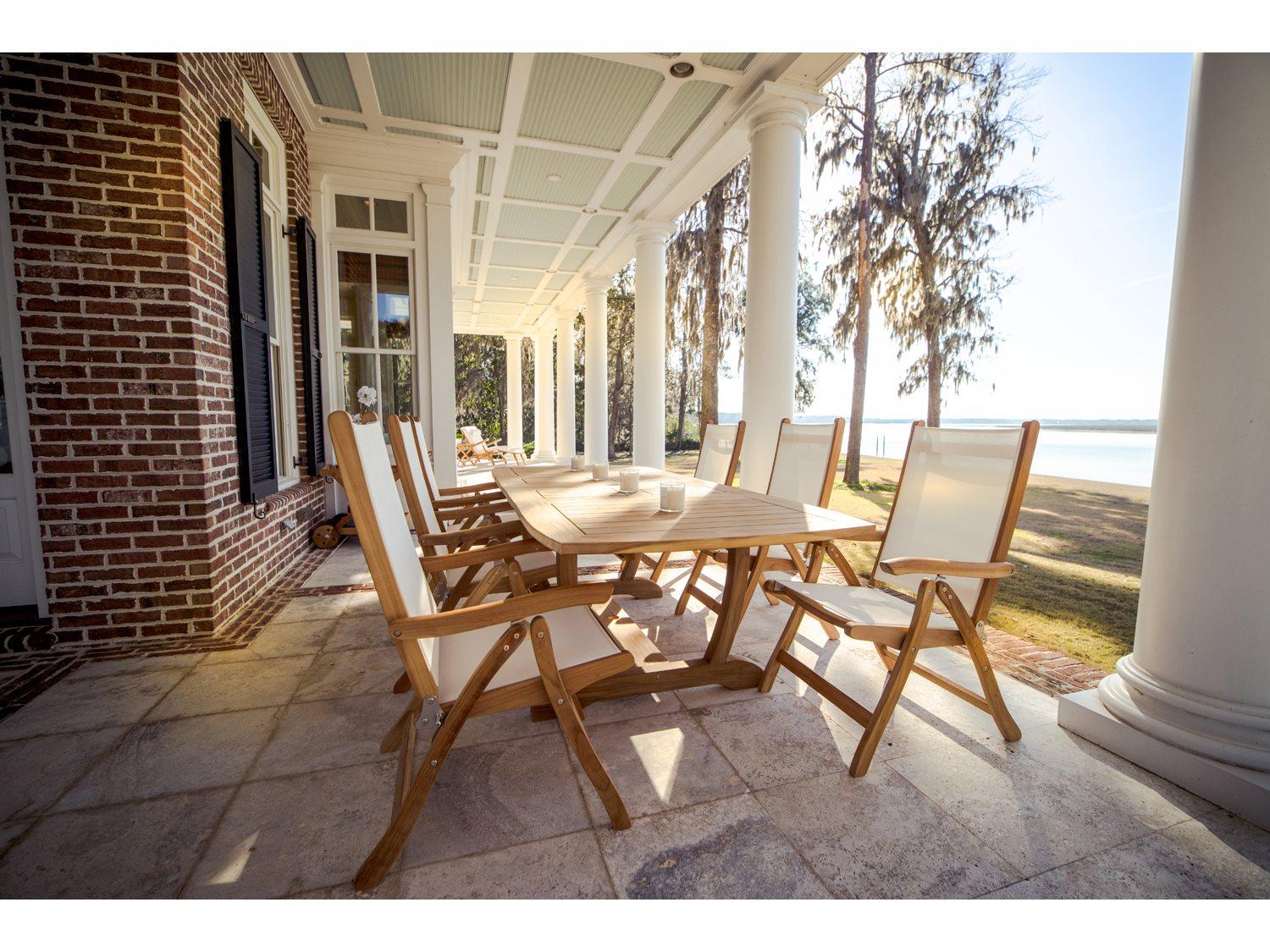 Royal Teak Collection Florida Patio Dining Set