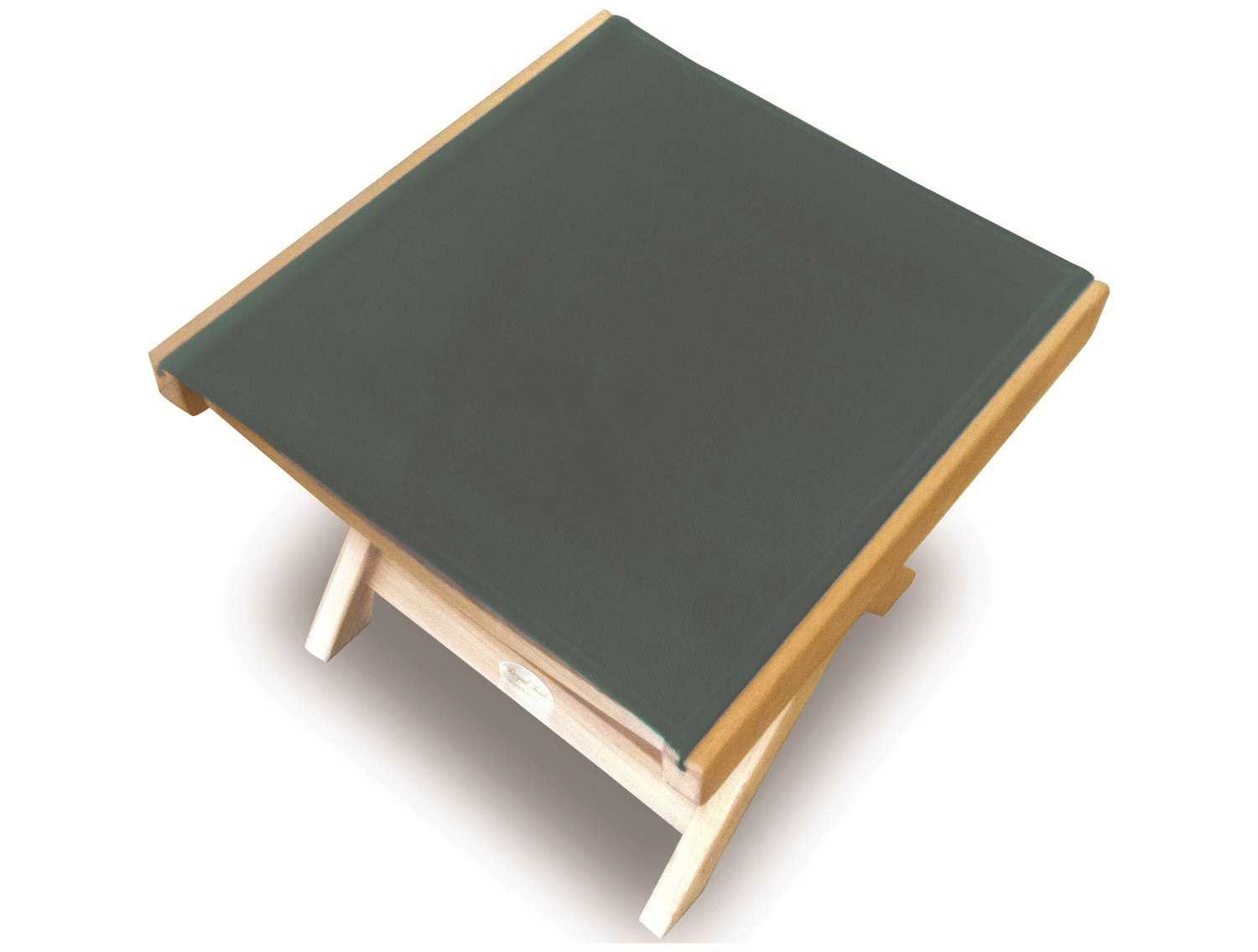 Royal Teak Collection Florida Moss Sling Footrest