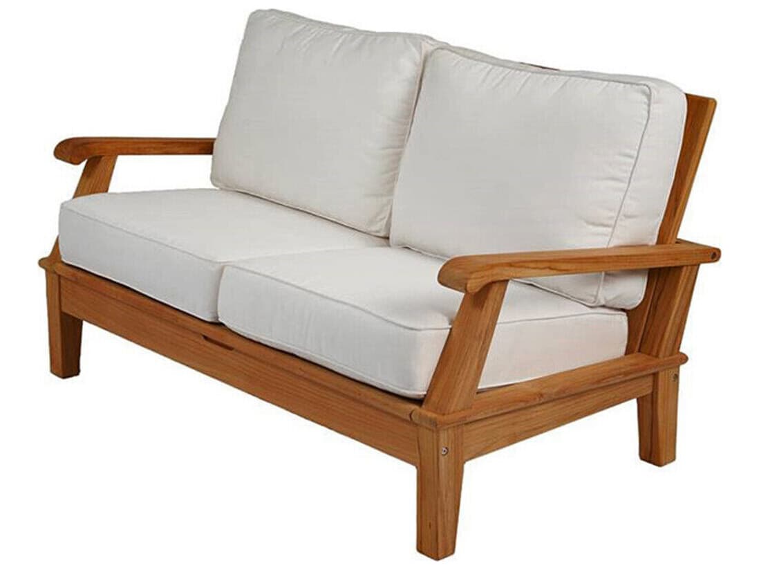 Royal Teak Collection Miami Loveseat / 2-Seater / FRAME ONLY
