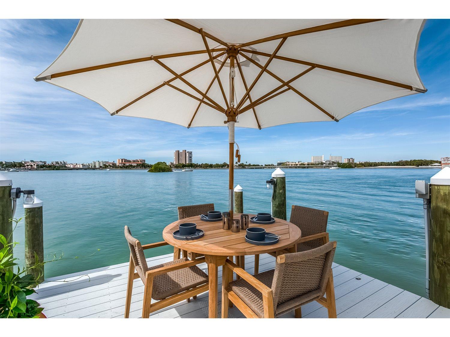 Royal Teak Collection Admiral Outdoor Dining Set