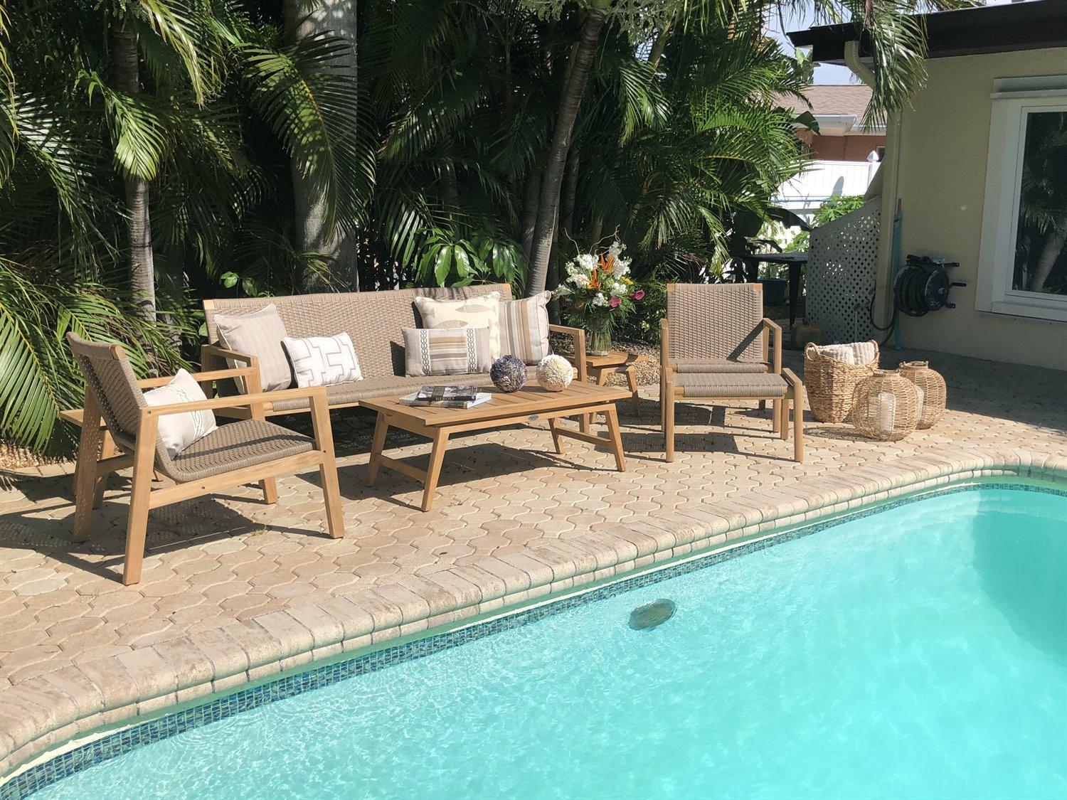 Royal Teak Collection Admiral Patio Lounge Set