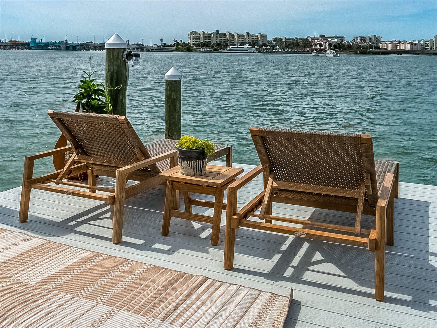 Royal Teak Collection Admiral Outdoor Lounge Set