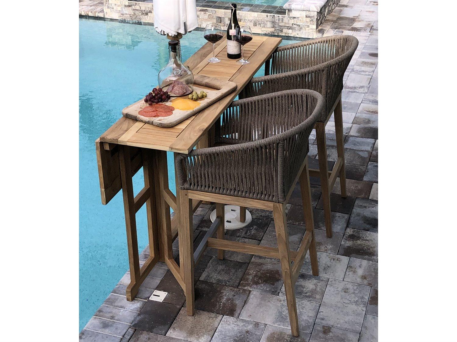 Royal Teak Collection Malibu Dessert Sand Bar Set