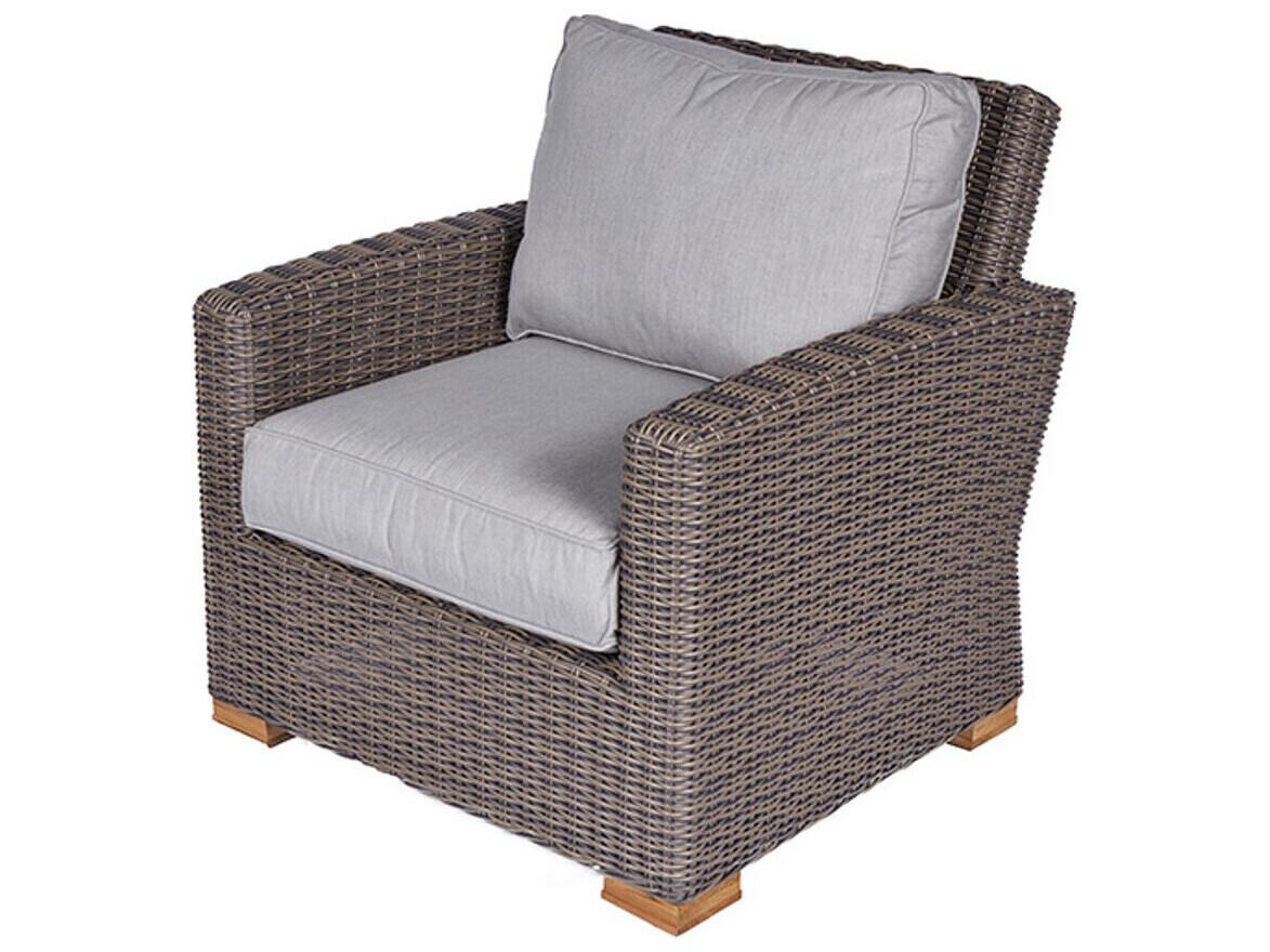 Royal Teak Collection Sanibel Patio Club Chair / FRAME ONLY