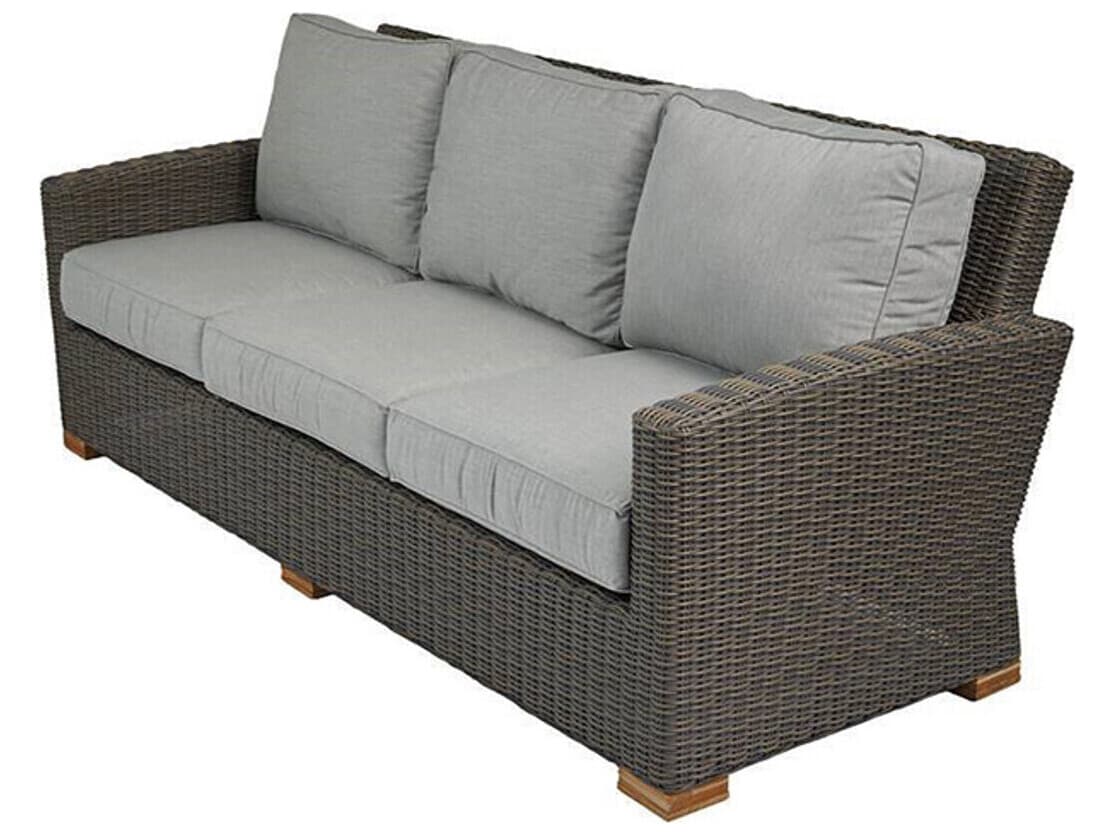Royal Teak Collection Sanibel Outdoor Patio Sofa / FRAME ONLY
