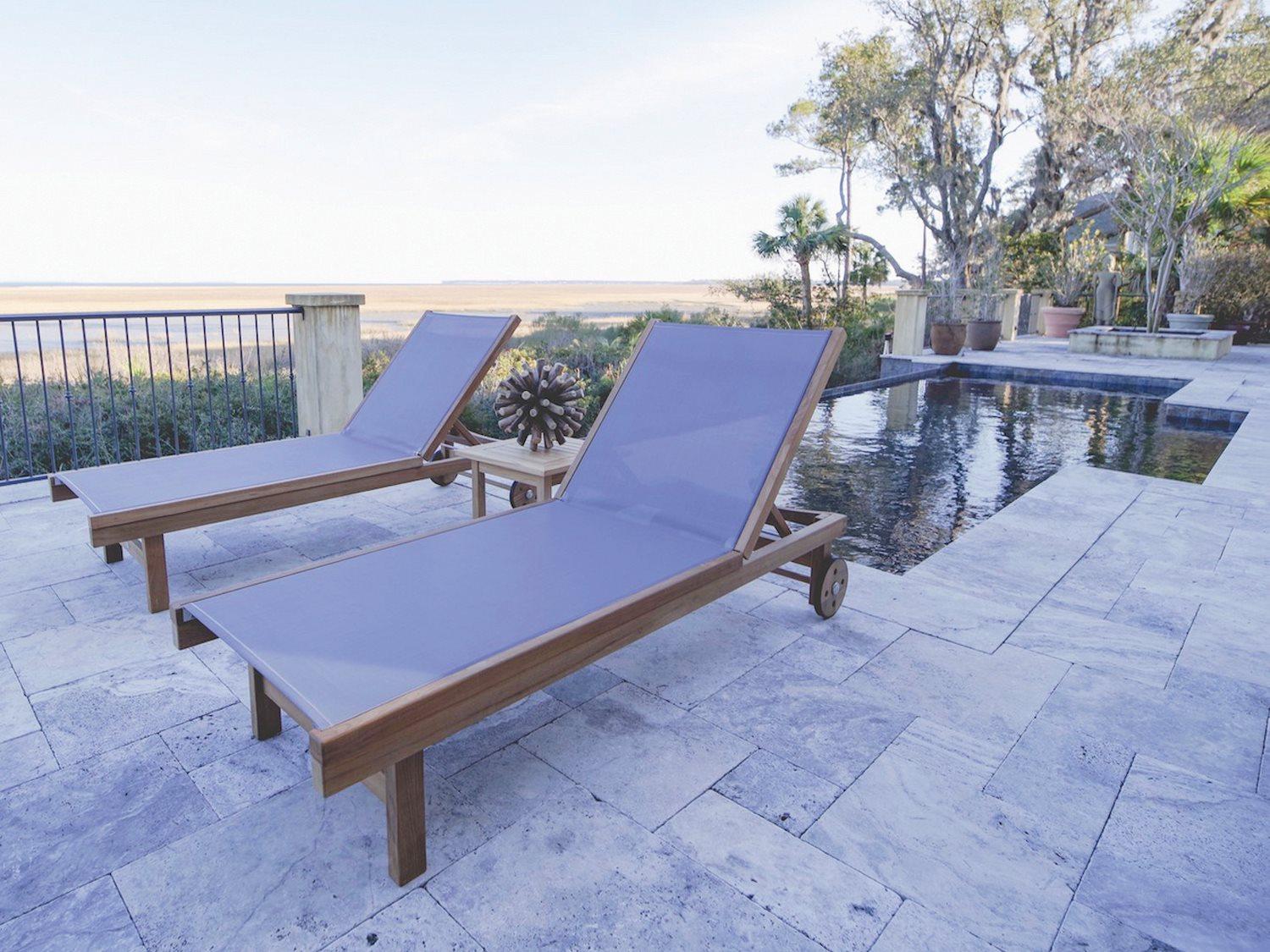 Royal Teak Collection Sundaze Outdoor Lounge Set