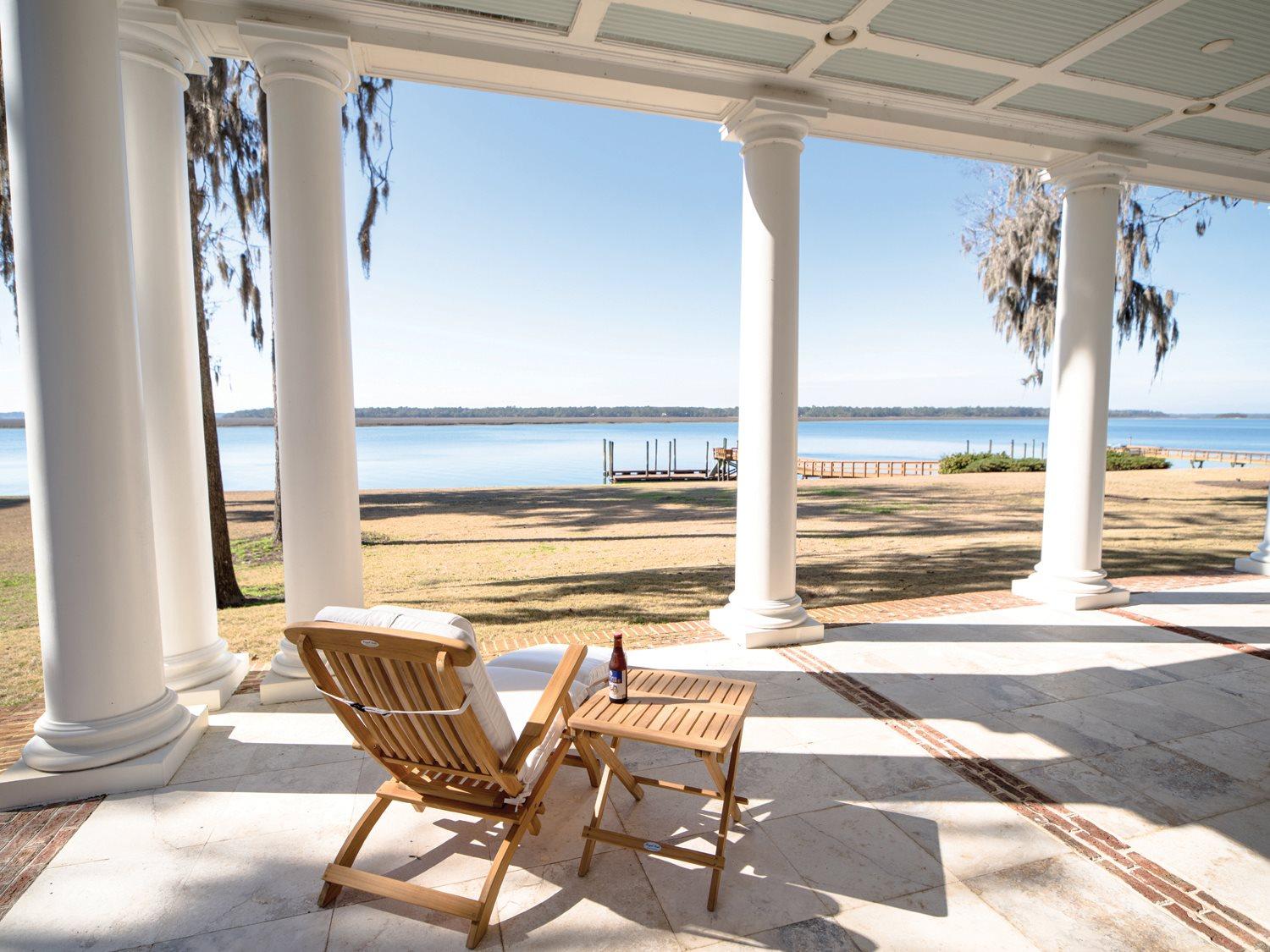 Royal Teak Collection Steamer Cushion Patio Lounge Set