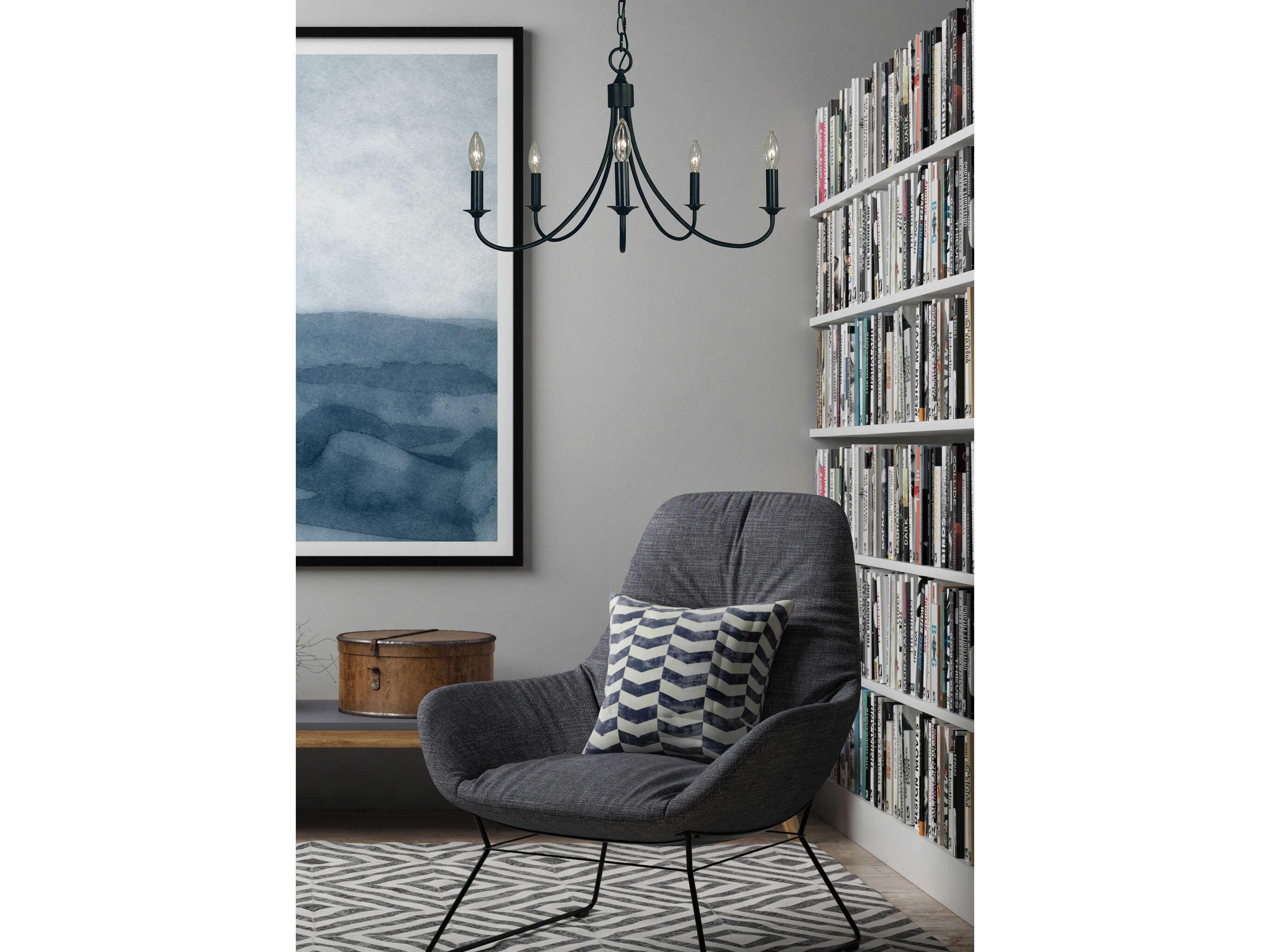 Framburg Maisonette 5-Light Candelabra Chandelier