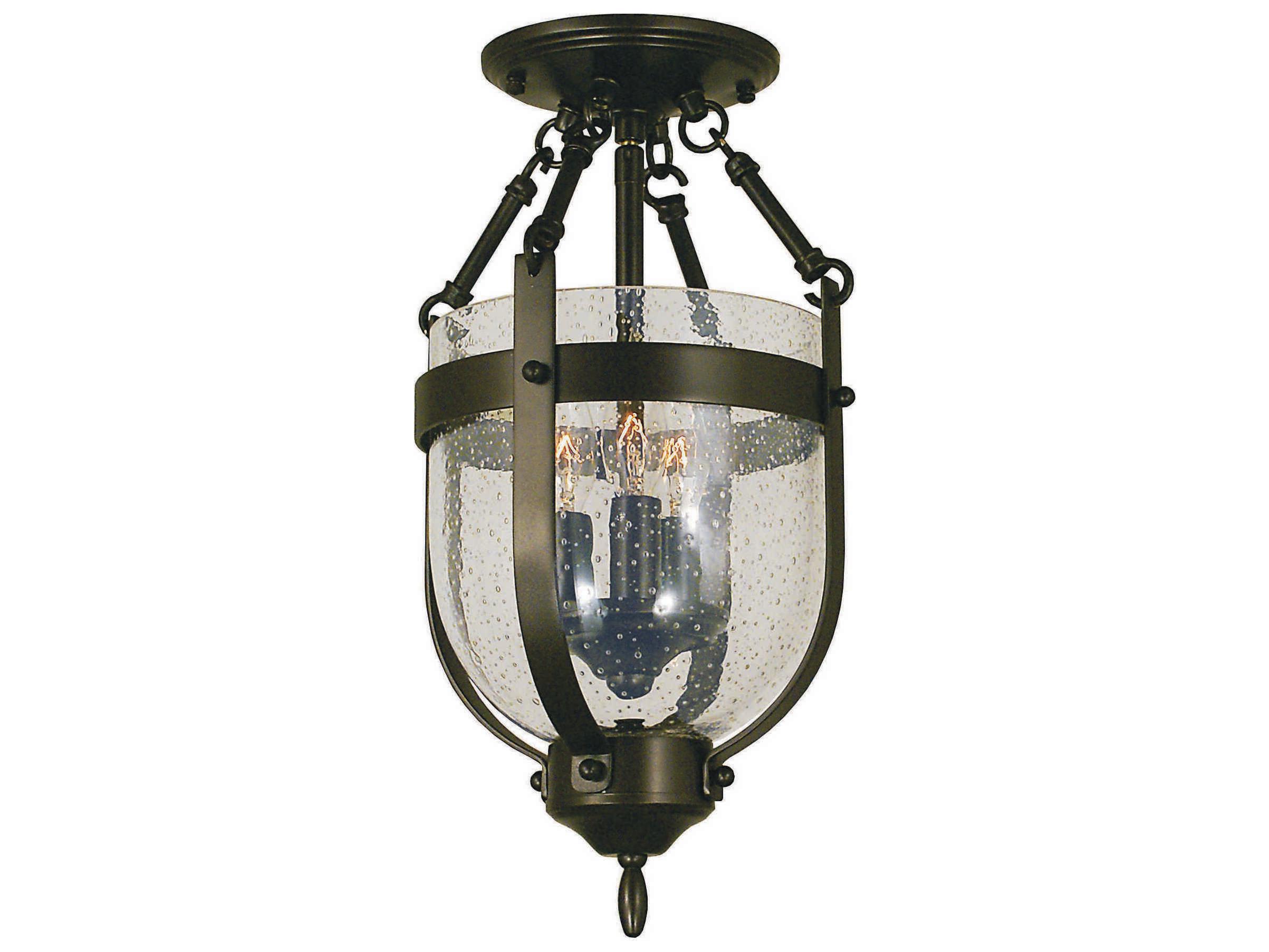Framburg Hannover 3-Light Semi Flush Mount