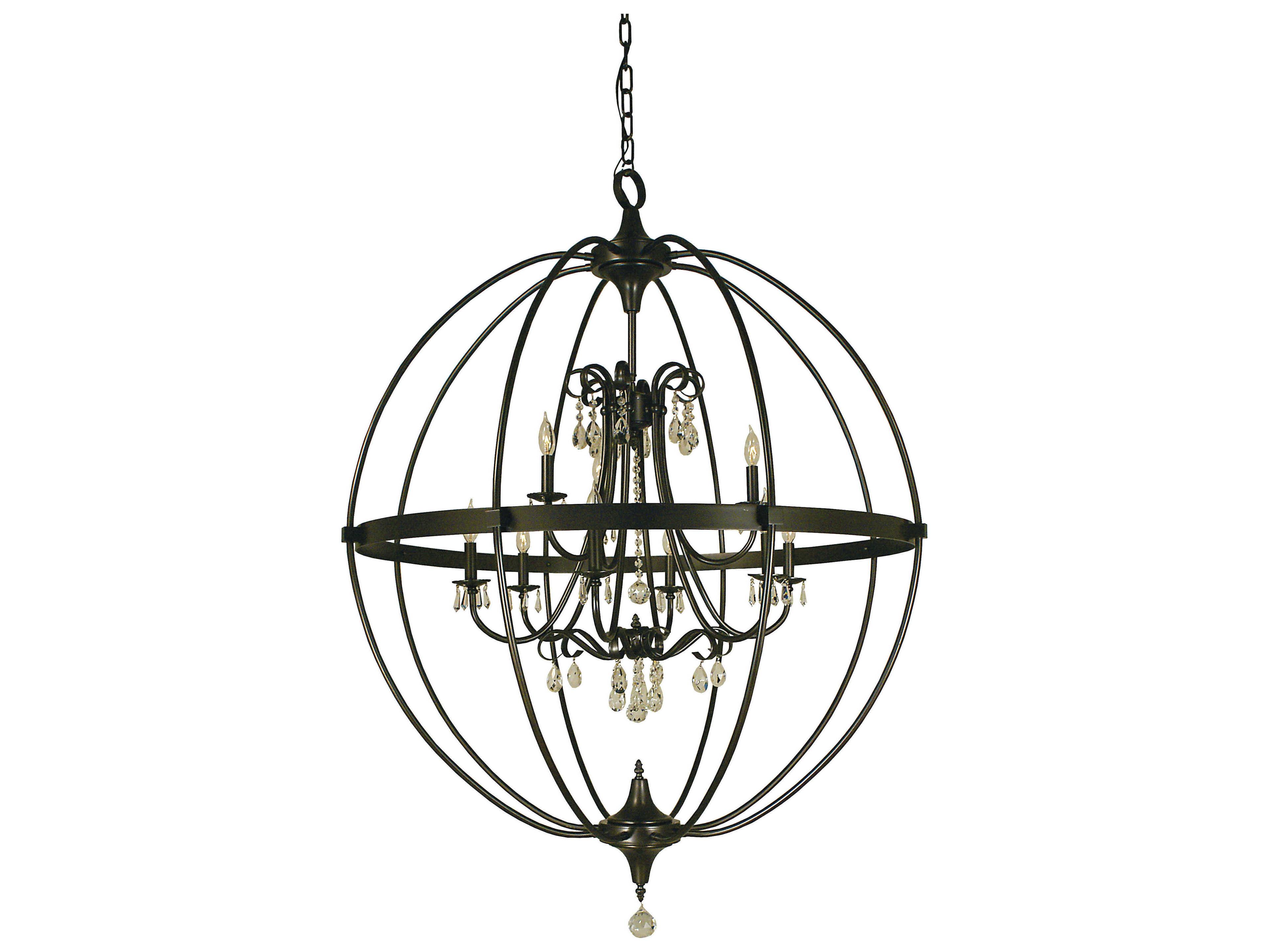 Framburg Compass 9-Light Chandelier