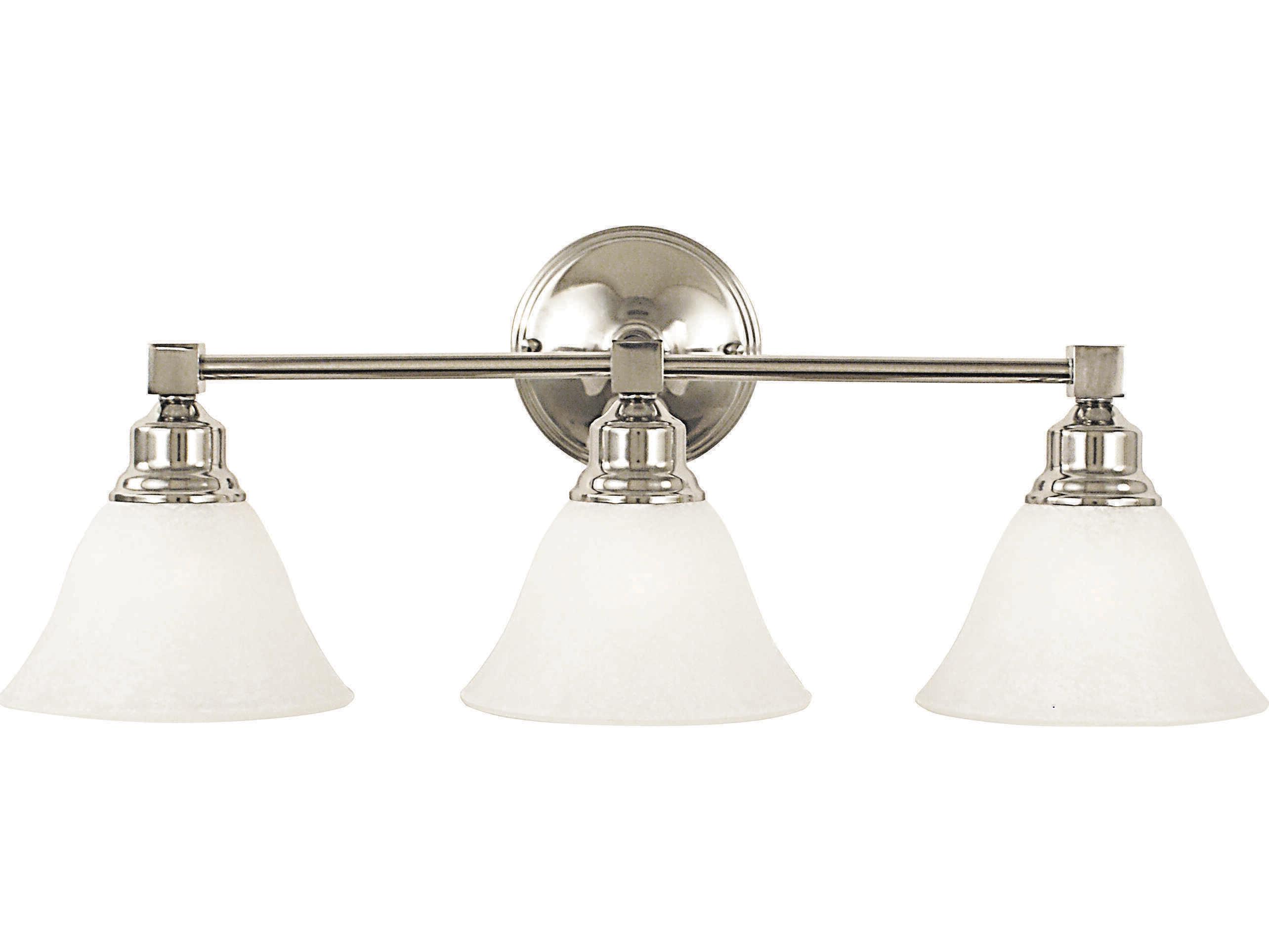 Framburg Taylor 3-Light Glass Vanity Light