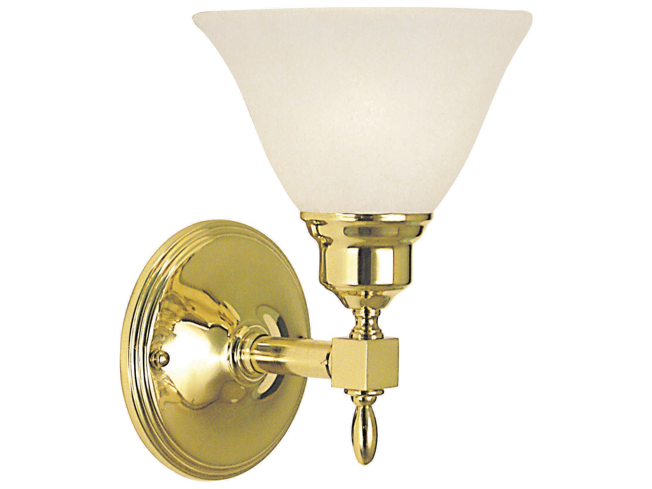 Framburg Taylor 1-Light Gold Wall Sconce