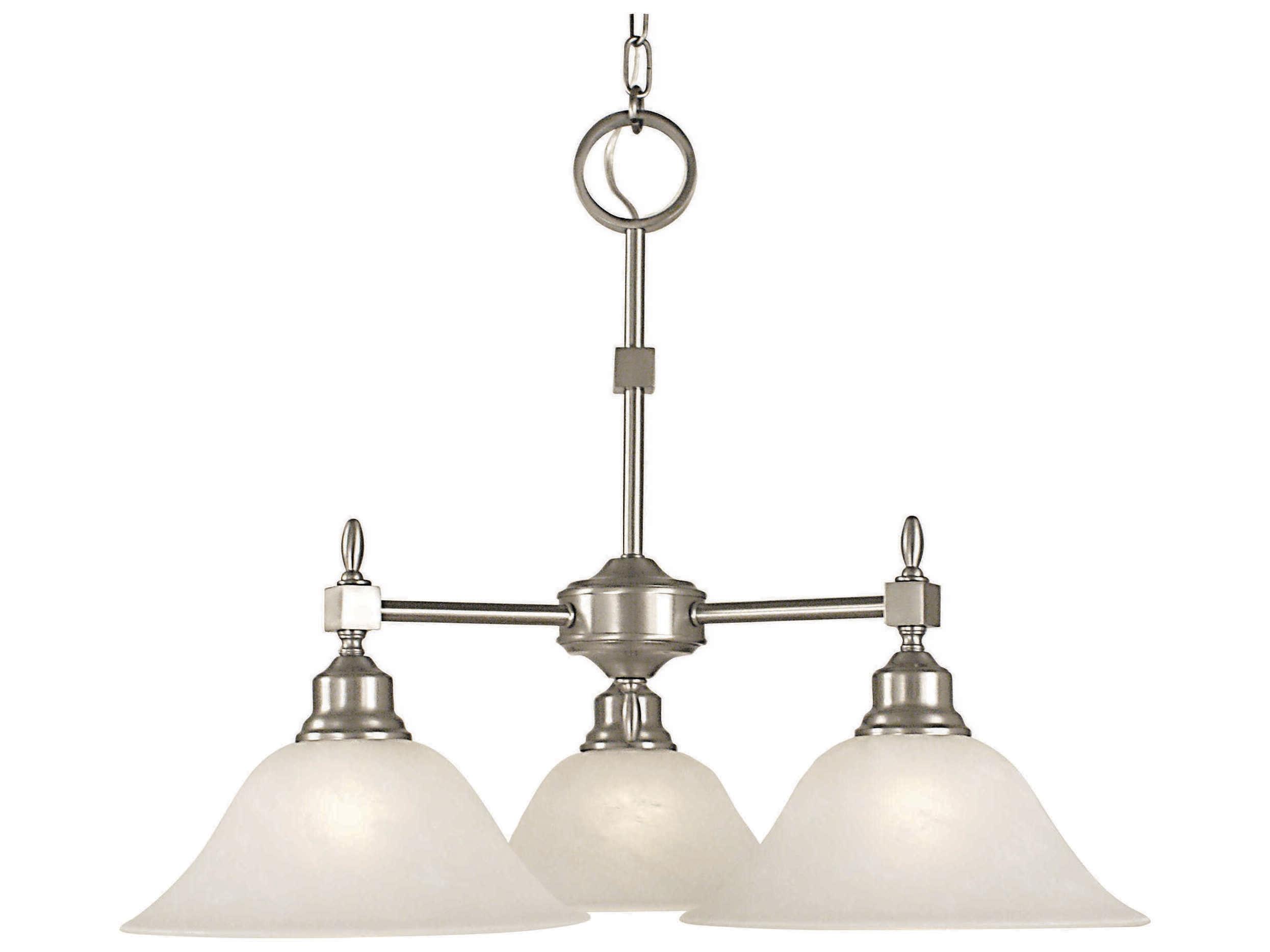 Framburg Taylor 3-Light Bell Chandelier
