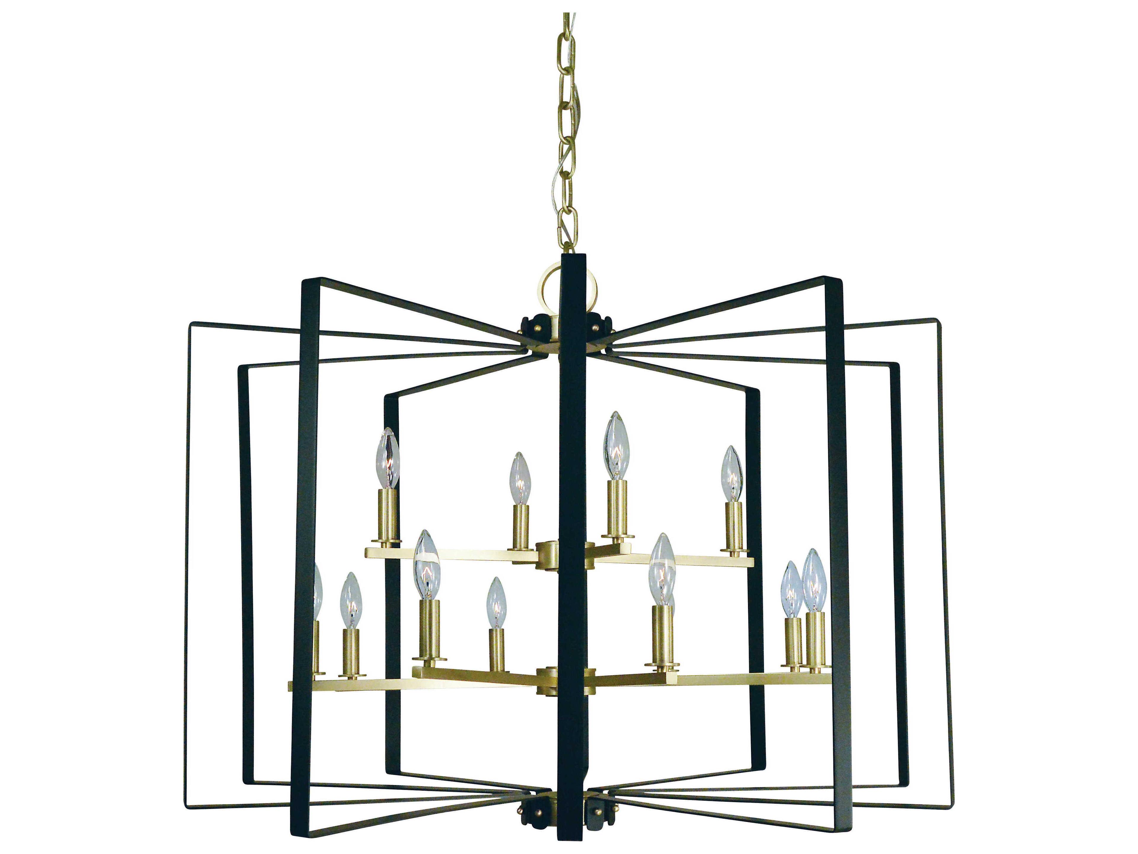 Framburg Camille 12-Light Geometric Chandelier