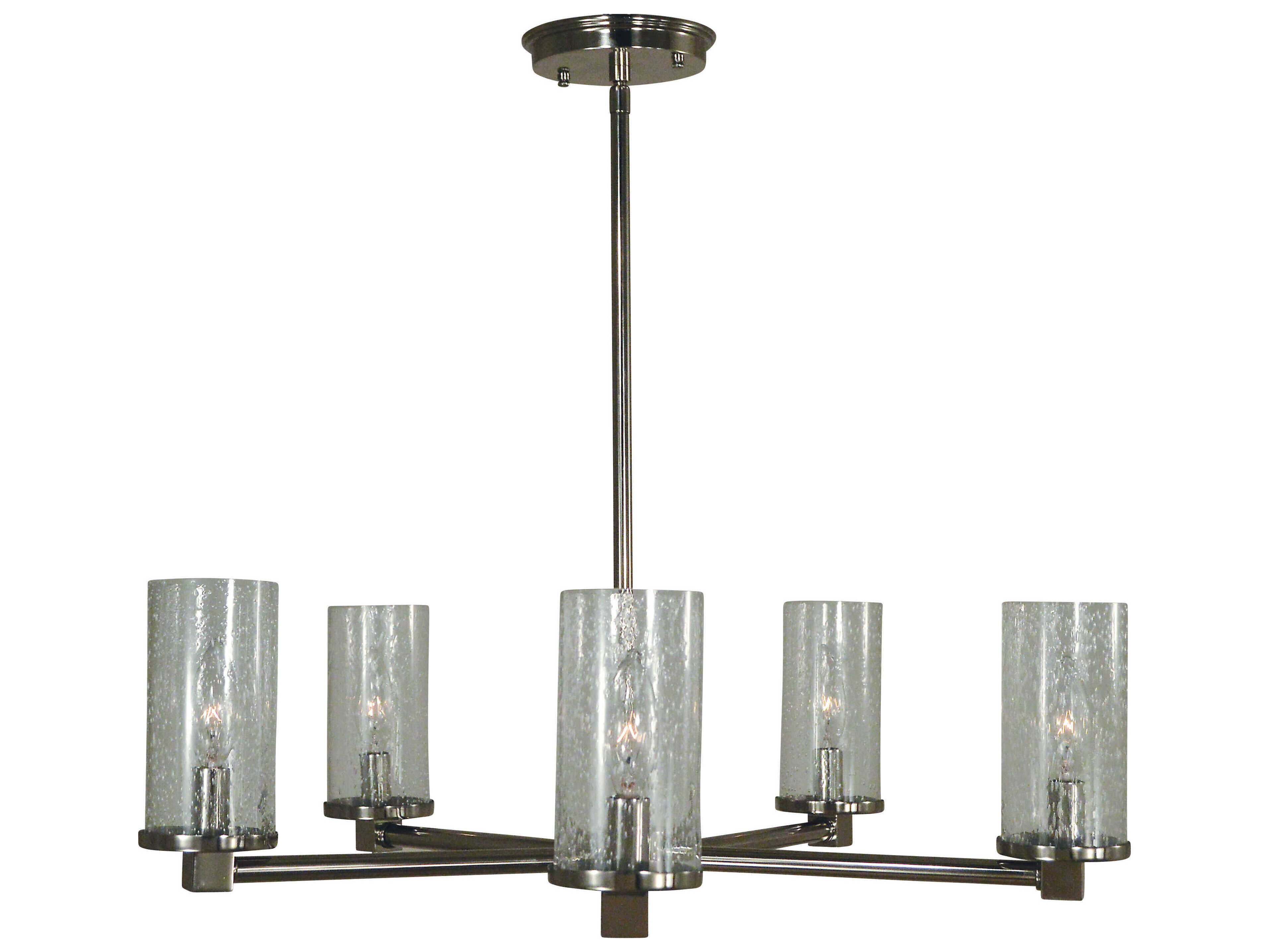 Framburg Lexi 5-Light Cylinder Chandelier