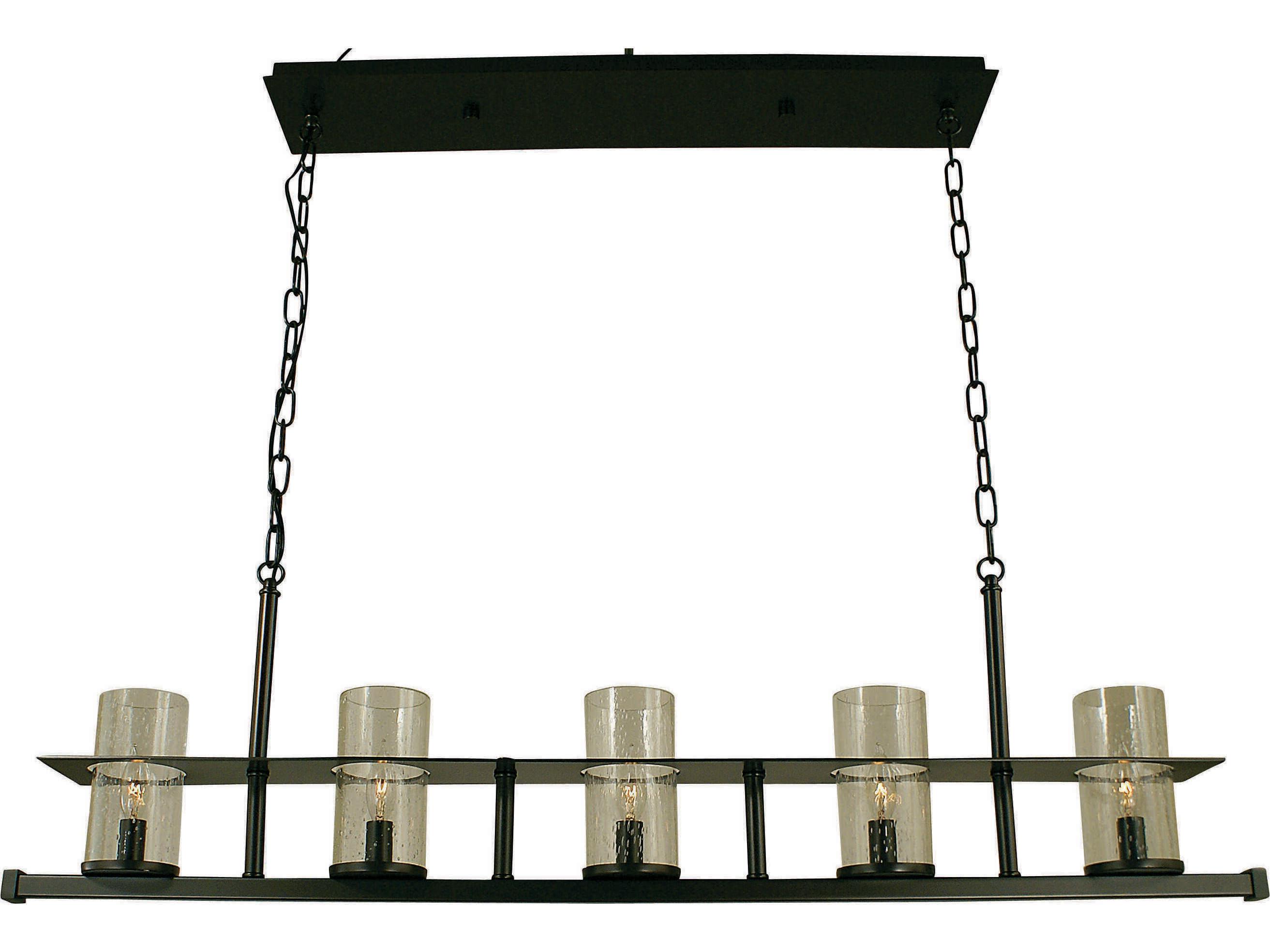 Framburg Hammersmith 5-Light Cylinder Island Pendant