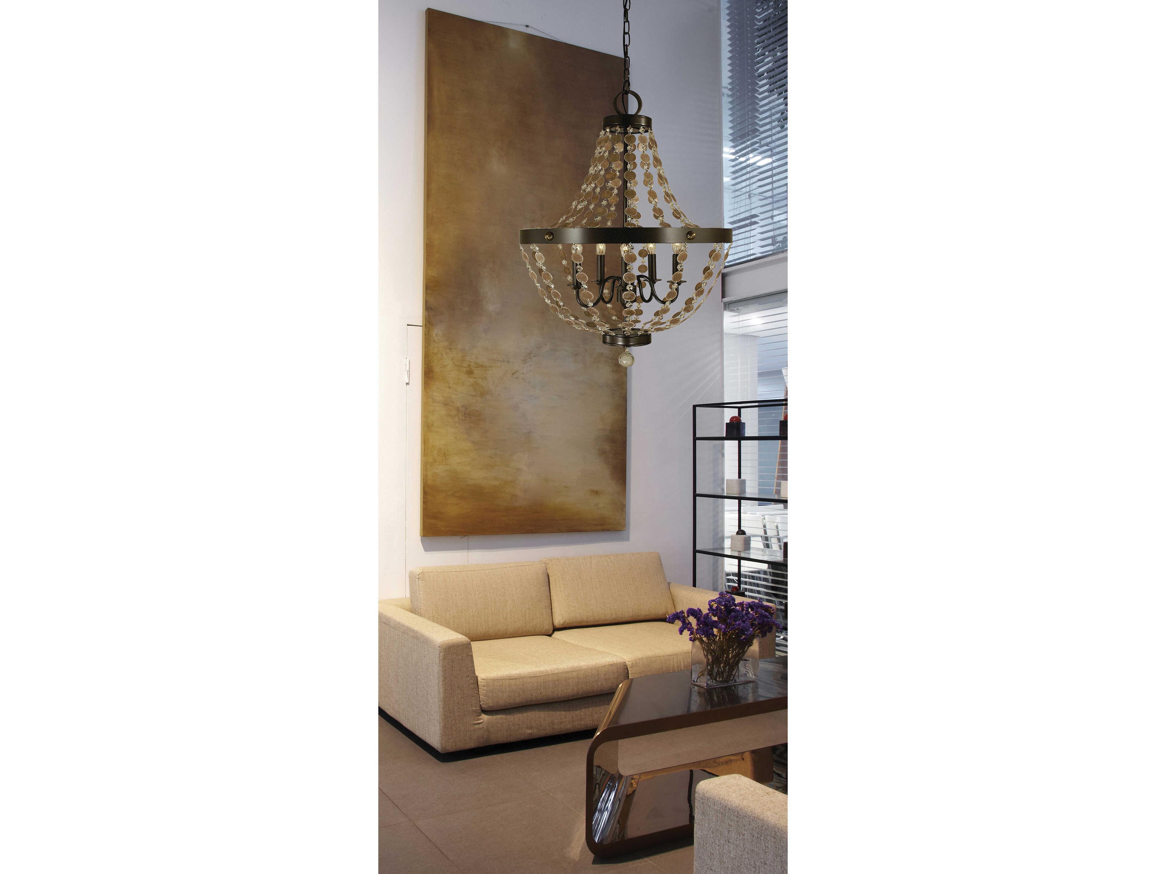 Framburg Naomi 5-Light Empire Chandelier