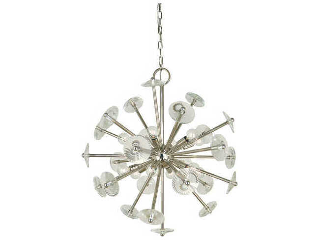 Framburg Apogee 12-Light Crystal Sputnik Pendant