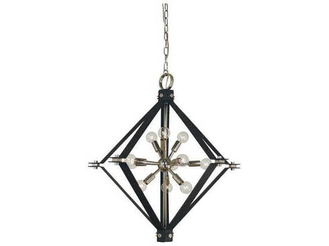 Framburg Axis 11-Light Geometric Chandelier