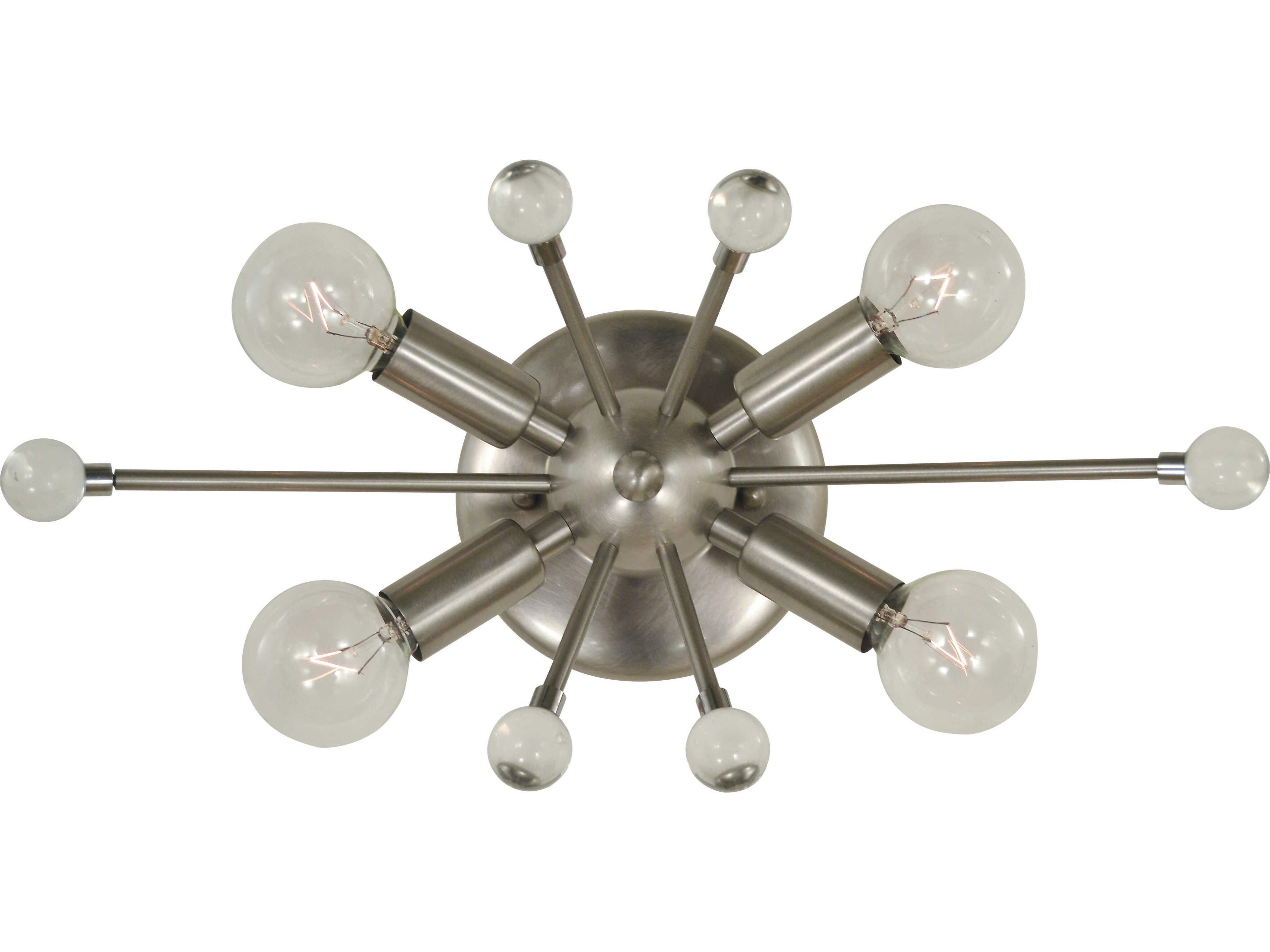 Framburg Supernova 4-Light Brushed Nickel Vanity Light