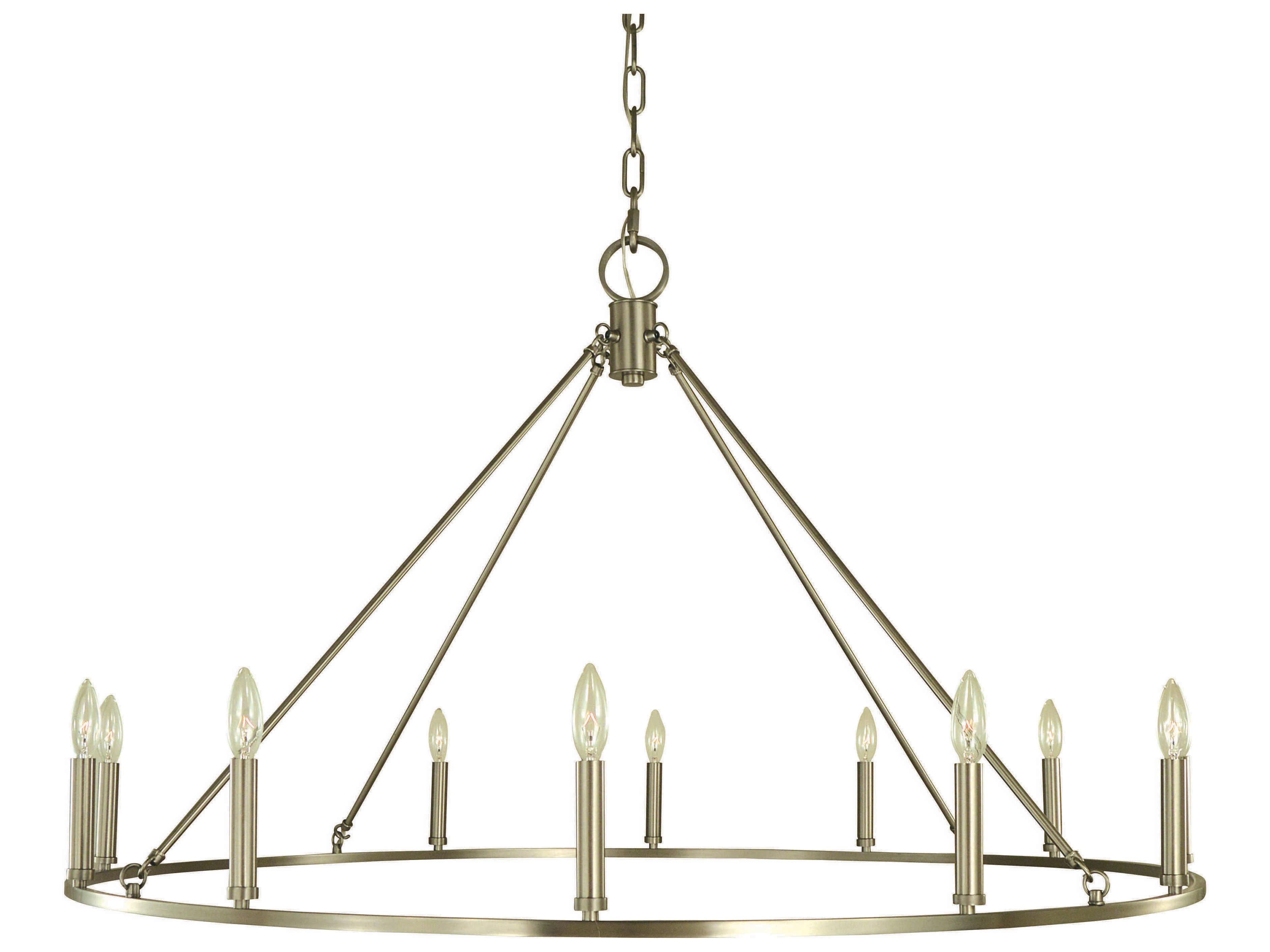 Framburg Midtown 12-Light Candelabra Chandelier