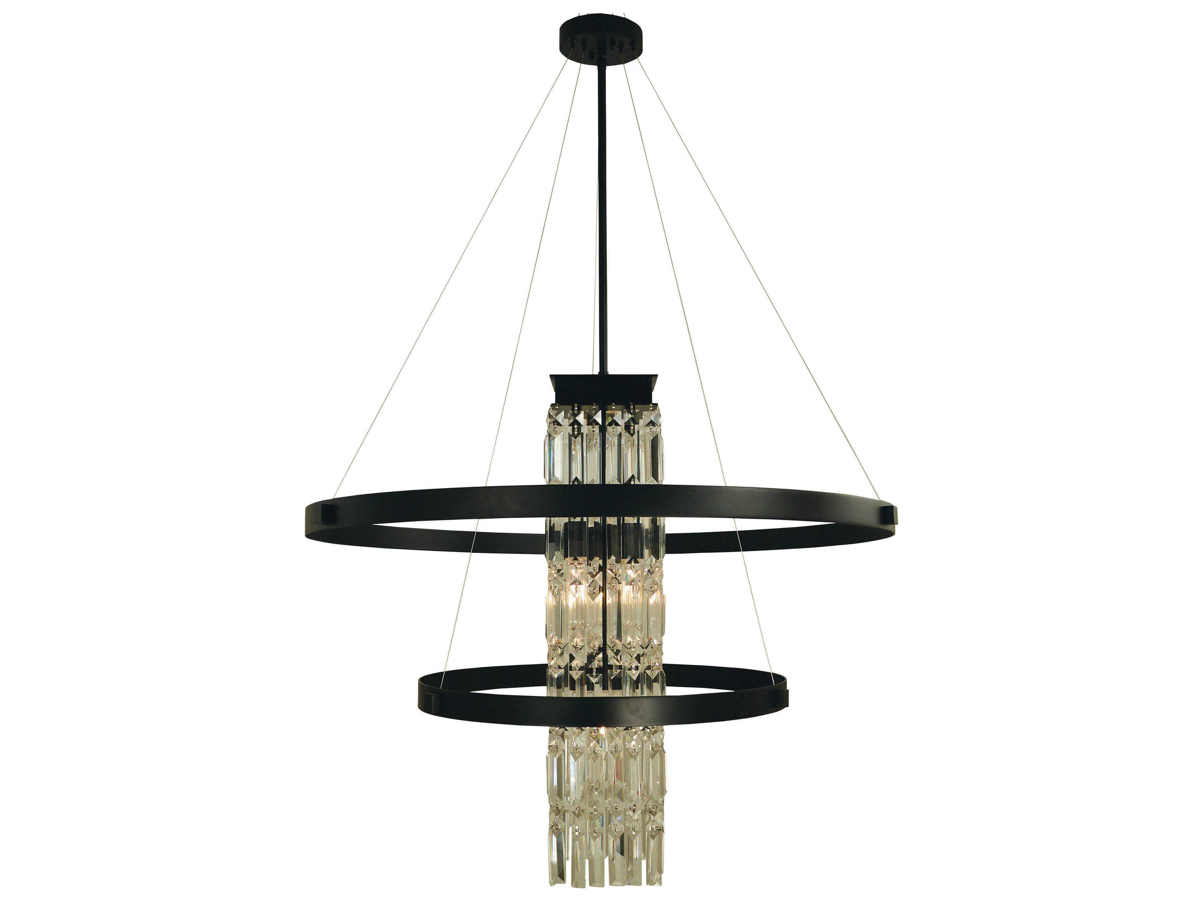 Framburg Iris 5-Light Cylinder Pendant