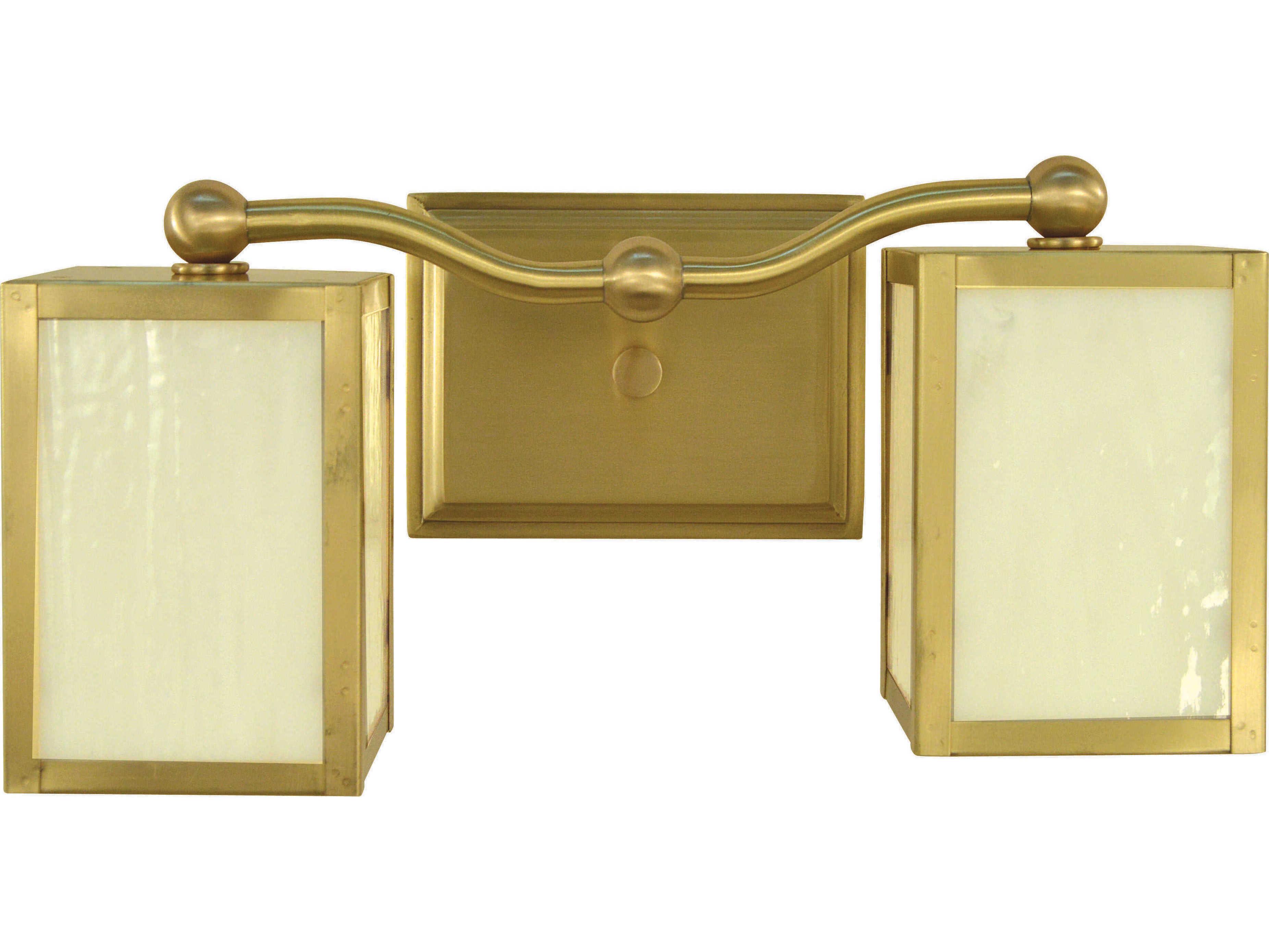Framburg Asher Brushed Brass Vanity Light