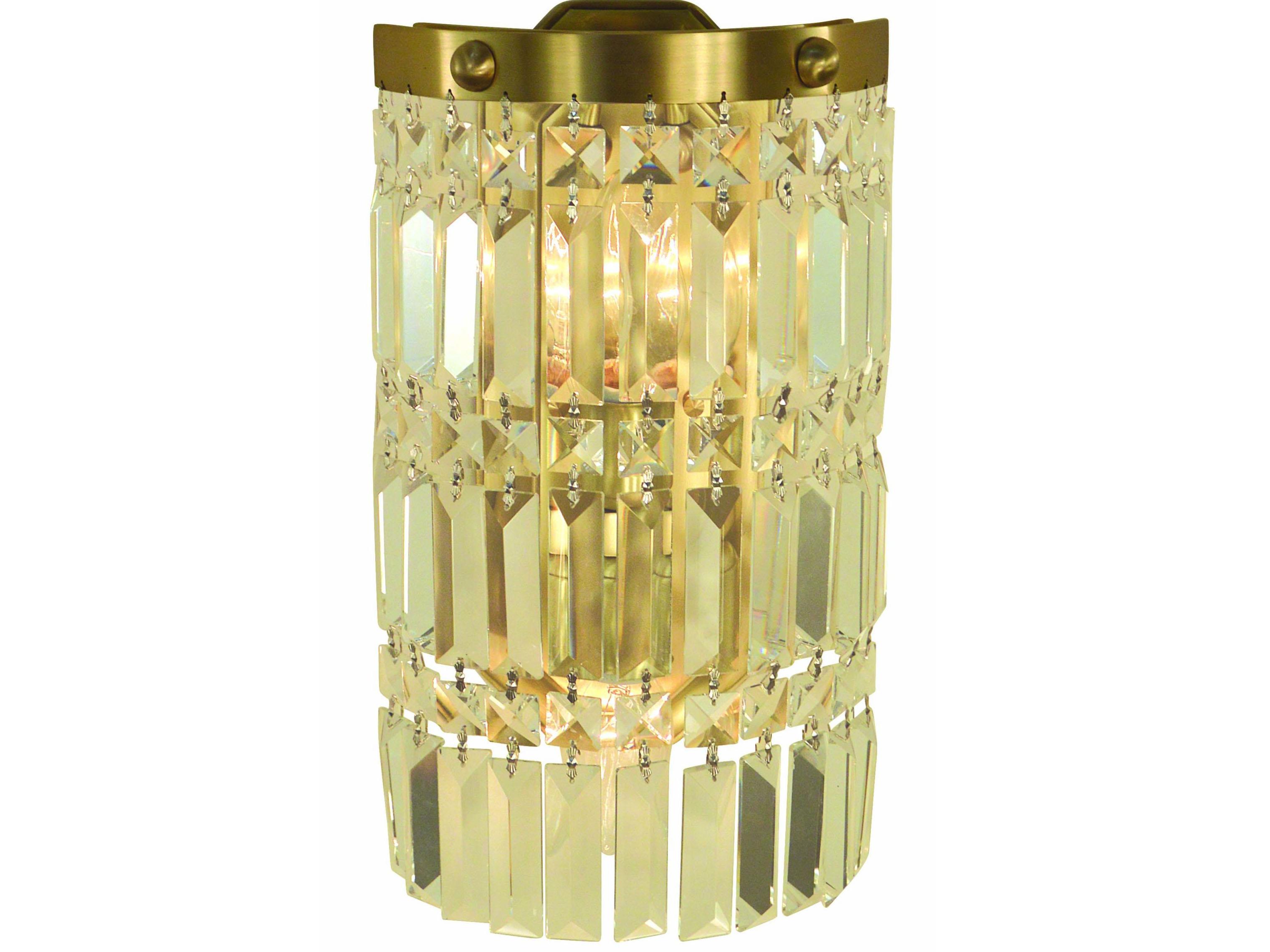 Framburg Hannah 2-Light Brushed Brass Wall Sconce