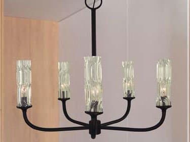 Framburg Kaia 5-Light Candelabra Cylinder Chandelier