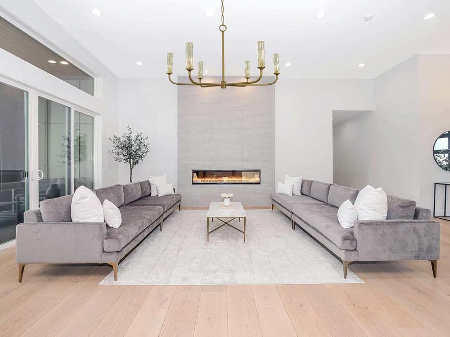 Framburg Kaia 6-Light Cylinder Chandelier