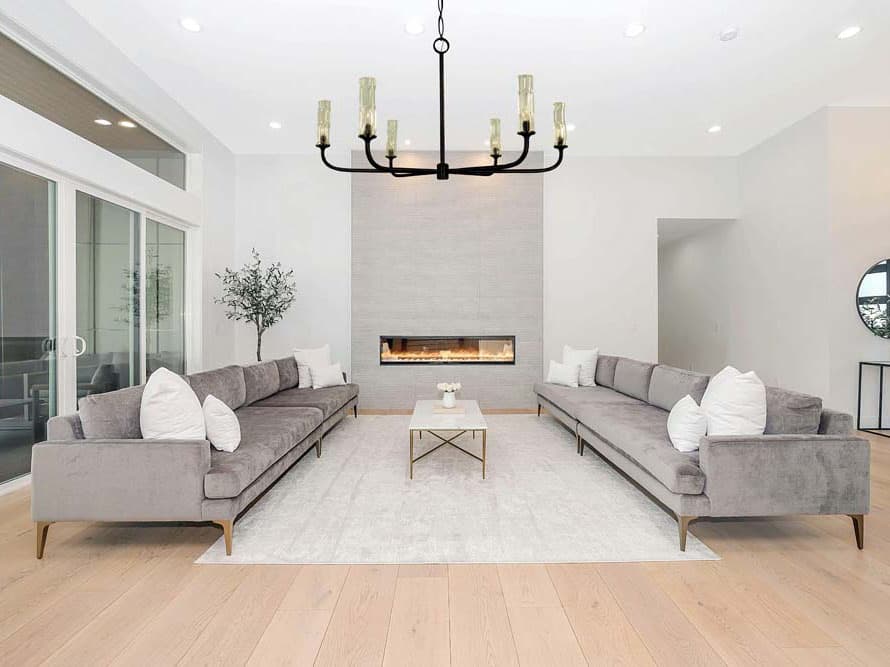 Framburg Kaia 6-Light Cylinder Chandelier