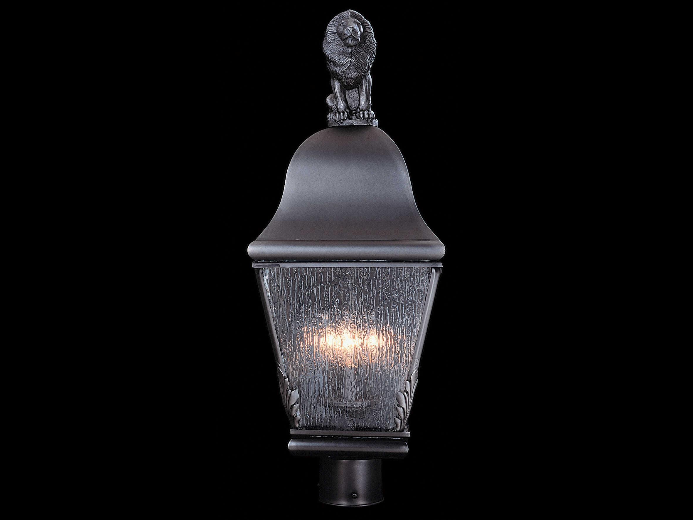 Framburg Coeur De Lion 3 - Light Outdoor Post Light