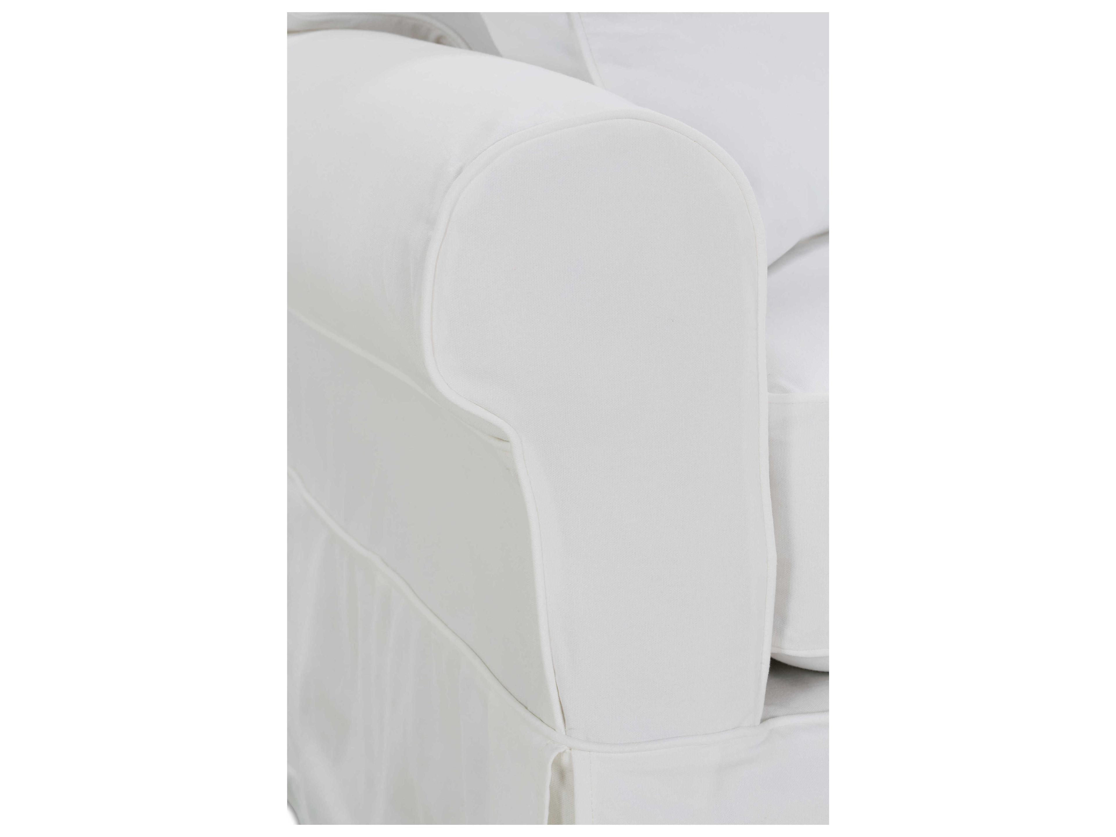 Rowe Nantucket White Upholstered Sofa