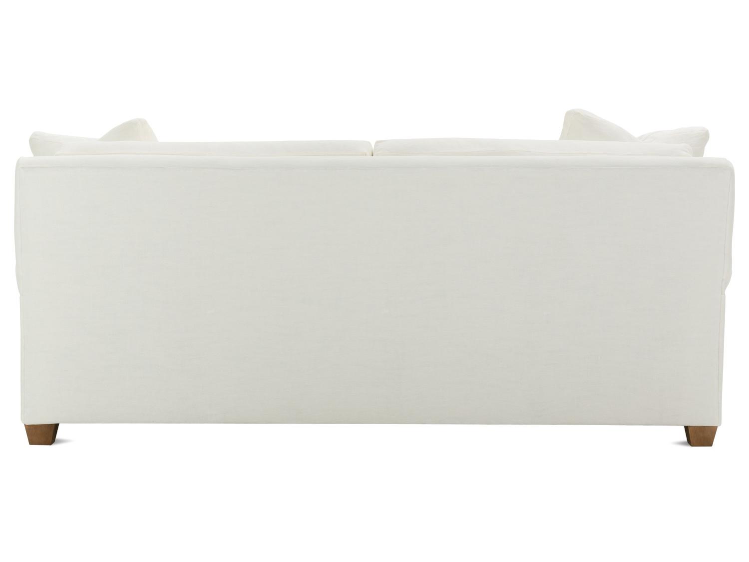 Rowe Bristol Latte White Upholstered Sofa