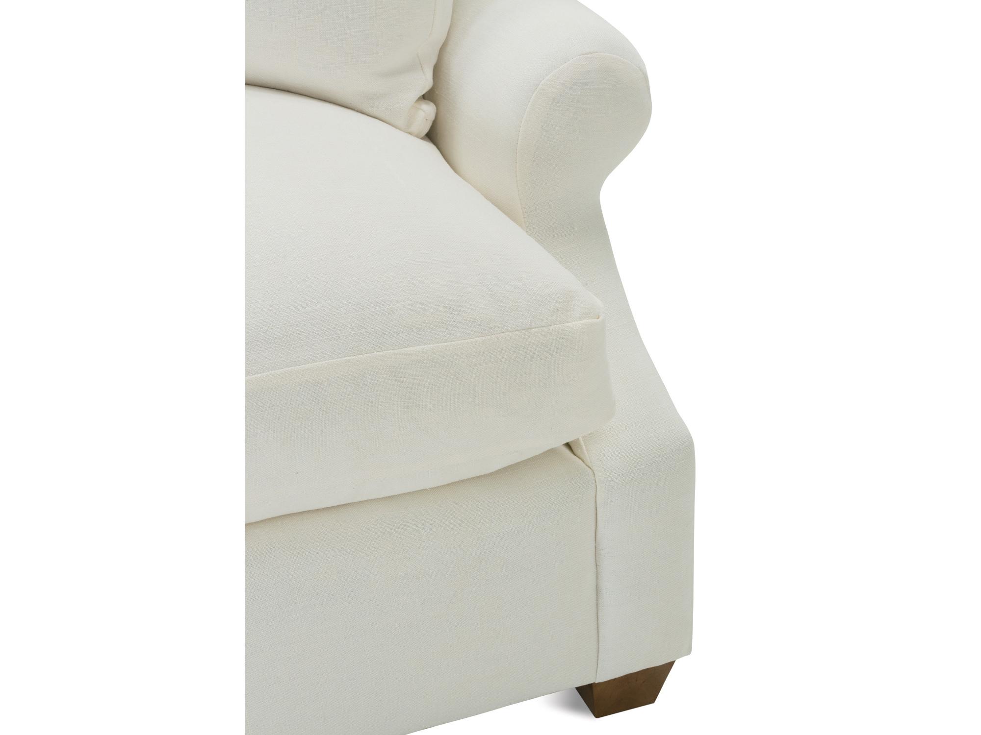 Rowe Bristol Latte White Upholstered Sofa