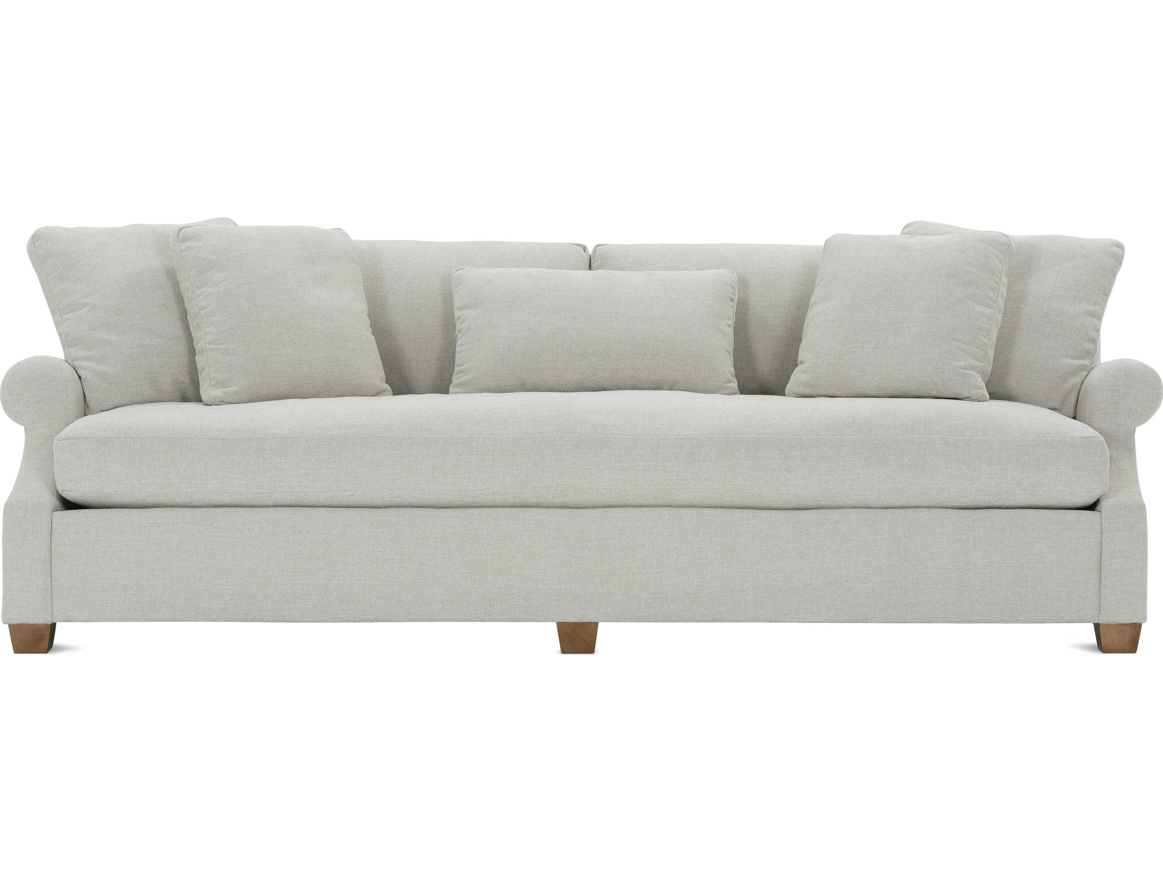 Rowe Bristol Latte Beige Upholstered Sofa
