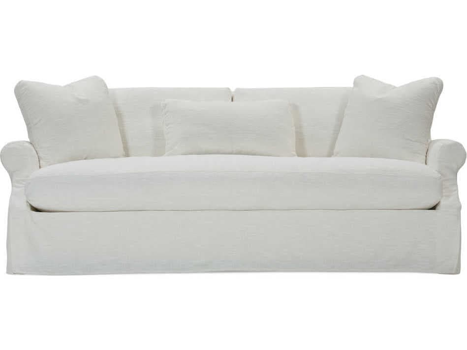 Rowe Bristol White Upholstered Sofa